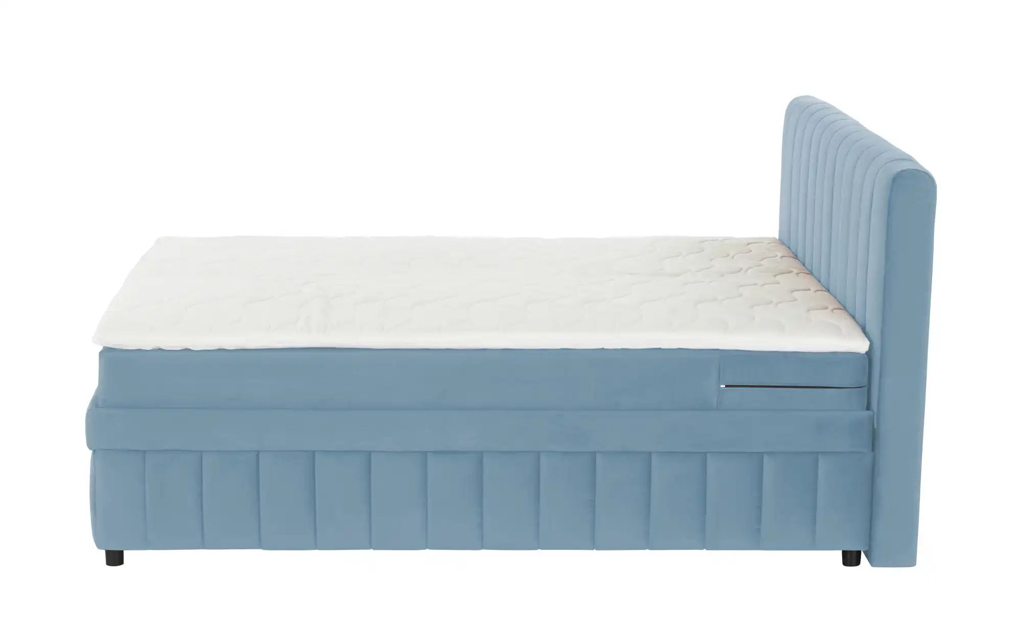 uno Boxbett  Bruno ¦ blau ¦ Maße (cm): B: 186 H: 106 Betten > Polsterbetten günstig online kaufen