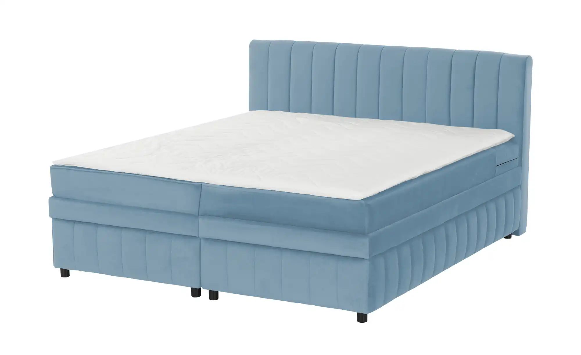 Thumbnail - Boxbett mit Bettkasten Bruno ¦ blau ¦ Maße (cm): B: 166 H: 106 Betten > Komfortbetten - Höffner