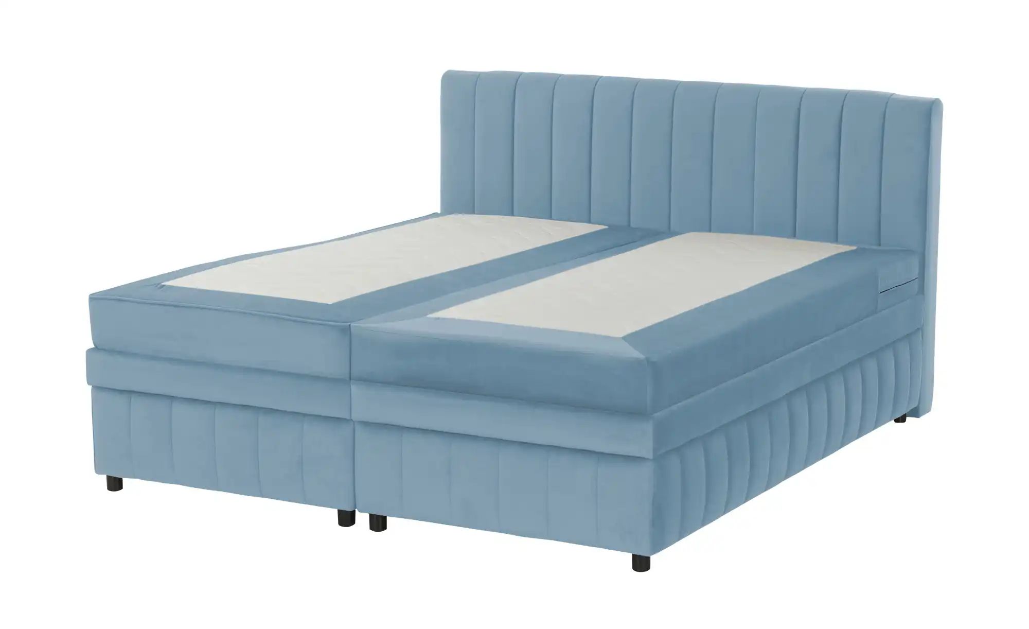 Thumbnail - Boxbett mit Bettkasten Bruno ¦ blau ¦ Maße (cm): B: 146 H: 106 Betten > Polsterbetten - Höffner