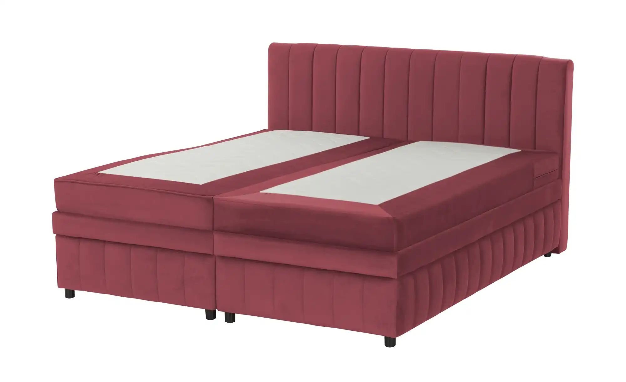uno Boxbett mit Bettkasten Bruno ¦ rot ¦ Maße (cm): B: 146 H: 106 Betten > günstig online kaufen
