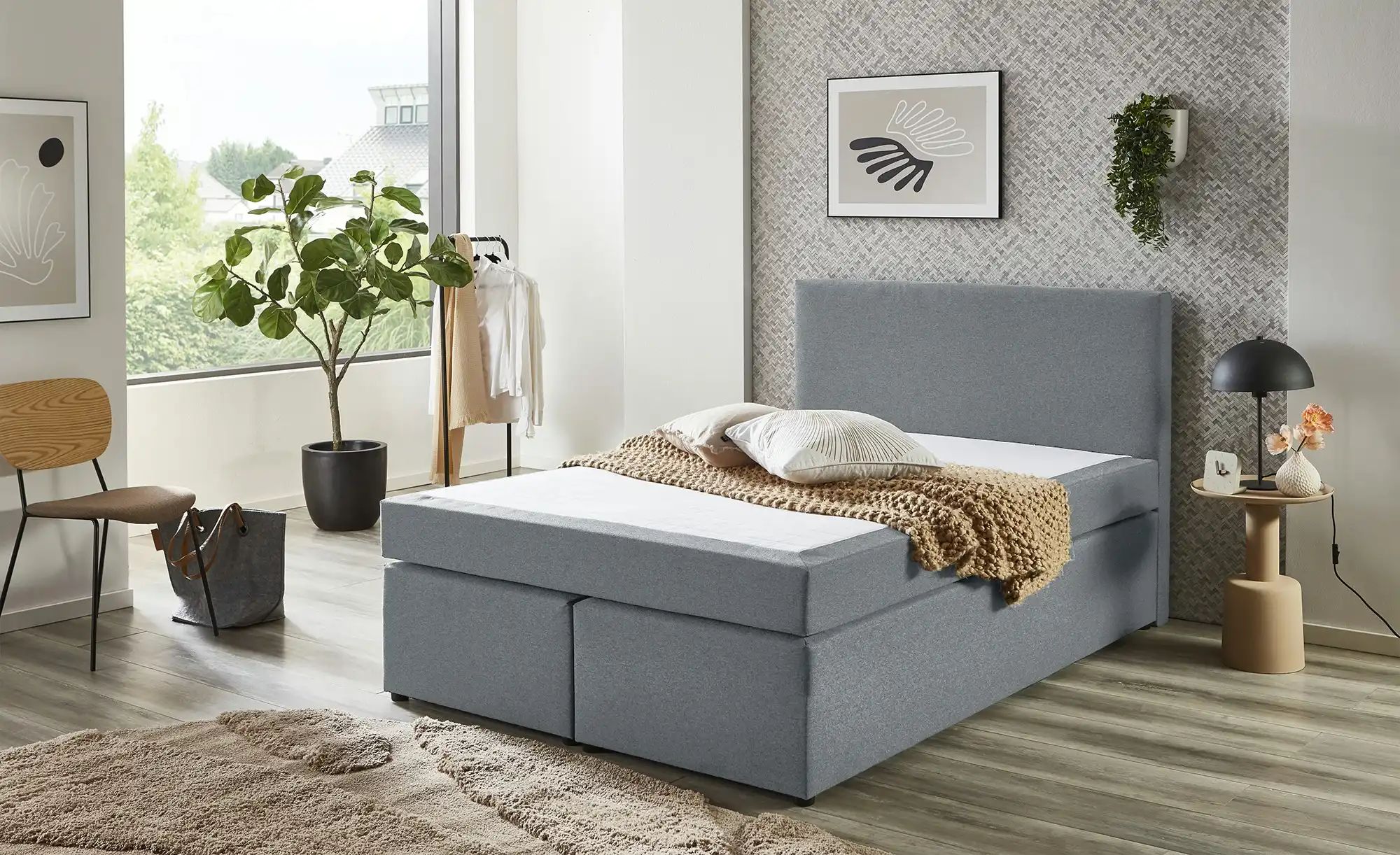 Boxspringbett  Ashbourne ¦ Maße (cm): B: 180 H: 105 Betten > Boxspringbette günstig online kaufen