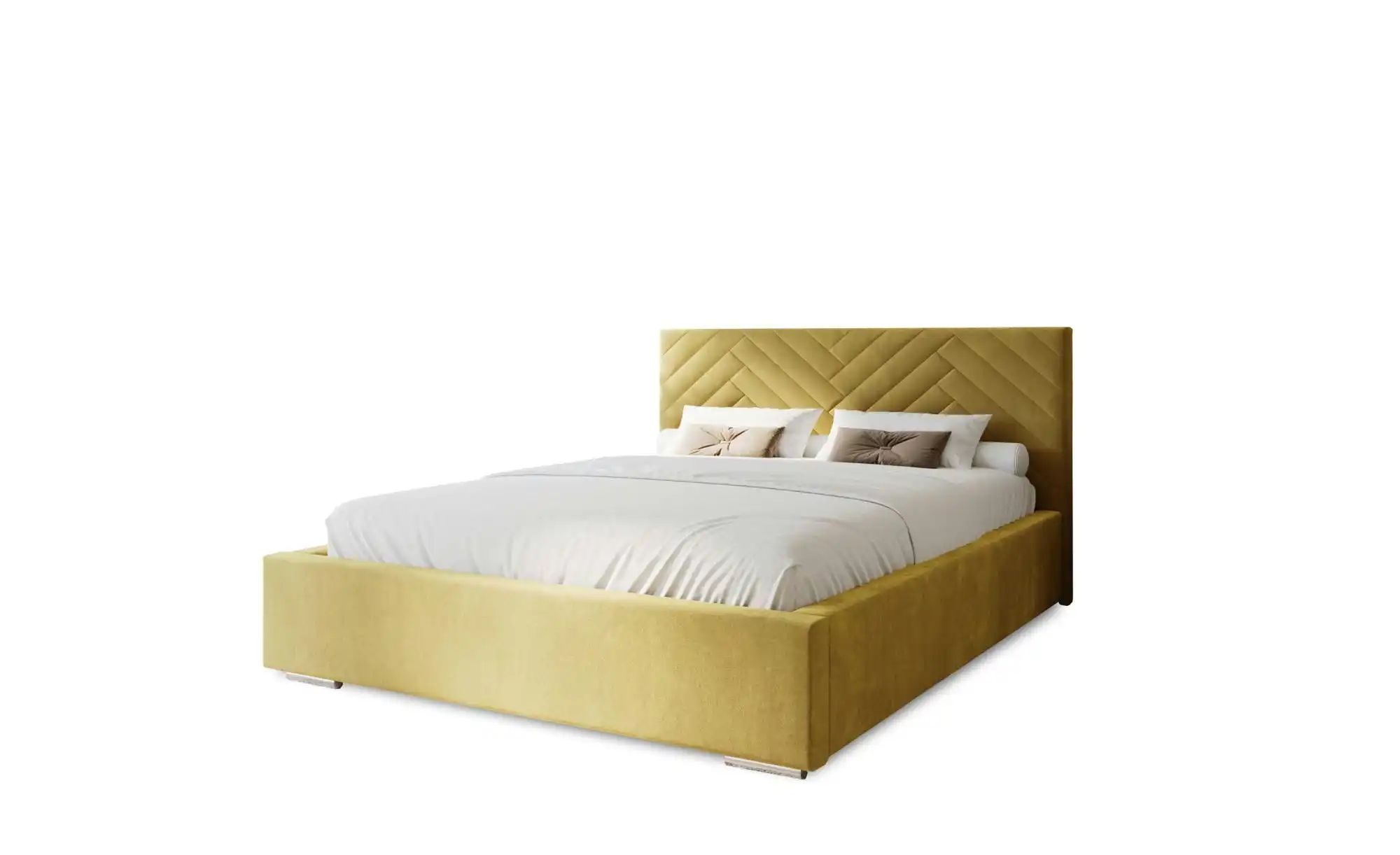 Polsterbett mit Stauraum Aberfeldy ¦ beige ¦ Maße (cm): B: 135 H: 100 Bette günstig online kaufen