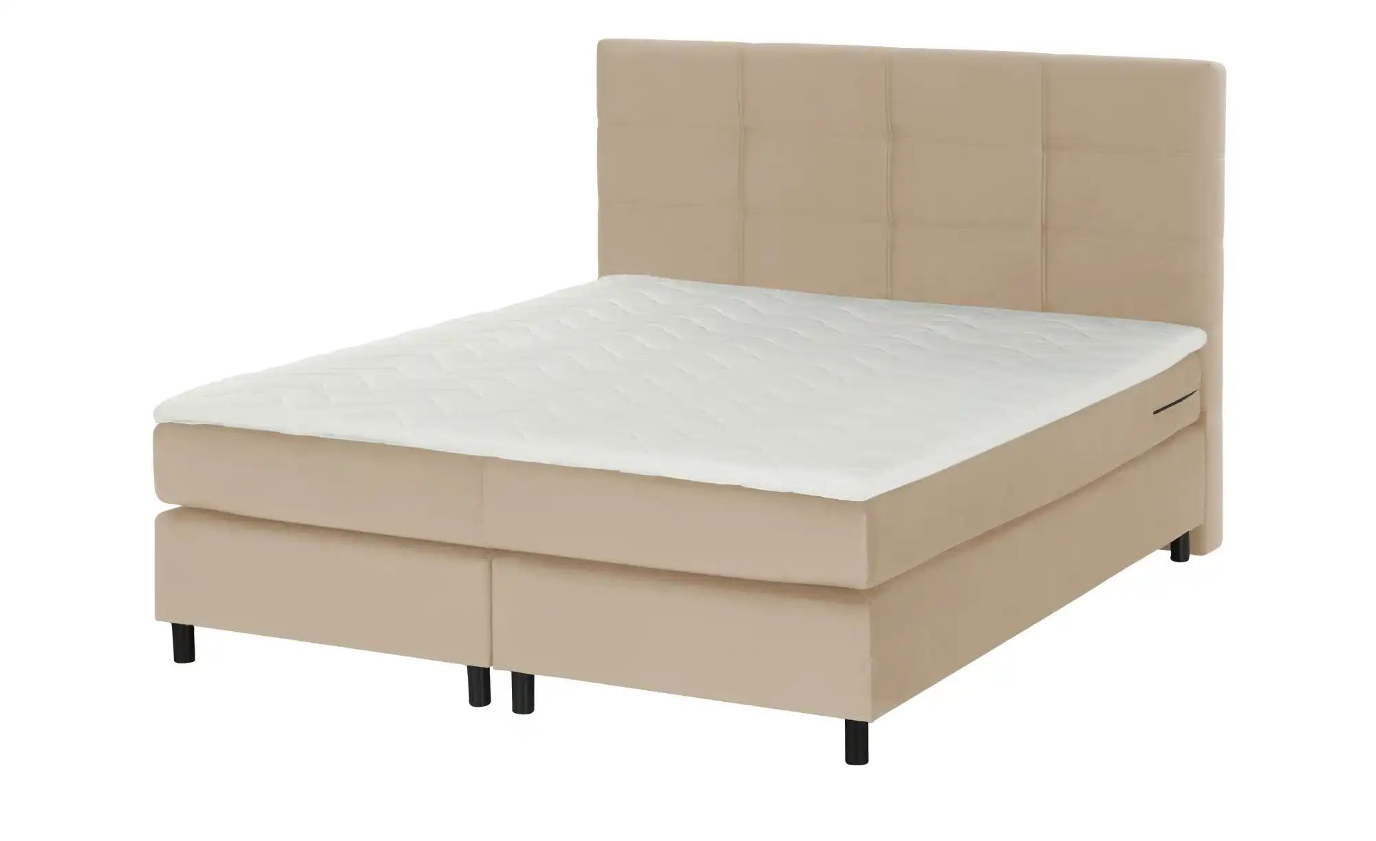 Thumbnail - uno Boxspringbett Wind ¦ beige ¦ Maße (cm): B: 160 H: 152 Betten > Komfortbetten - Höffner