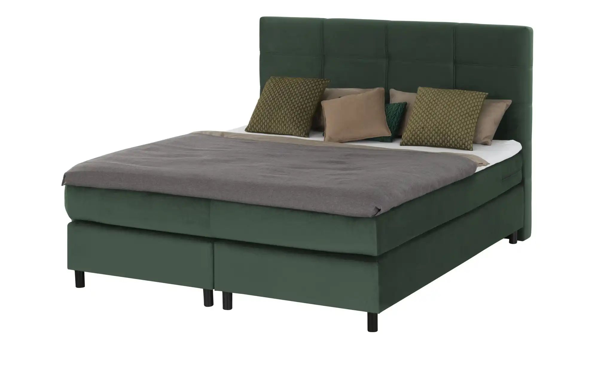 Boxspringbett  Wind ¦ grün ¦ Maße (cm): B: 160 H: 152 Betten > Boxspringbet günstig online kaufen