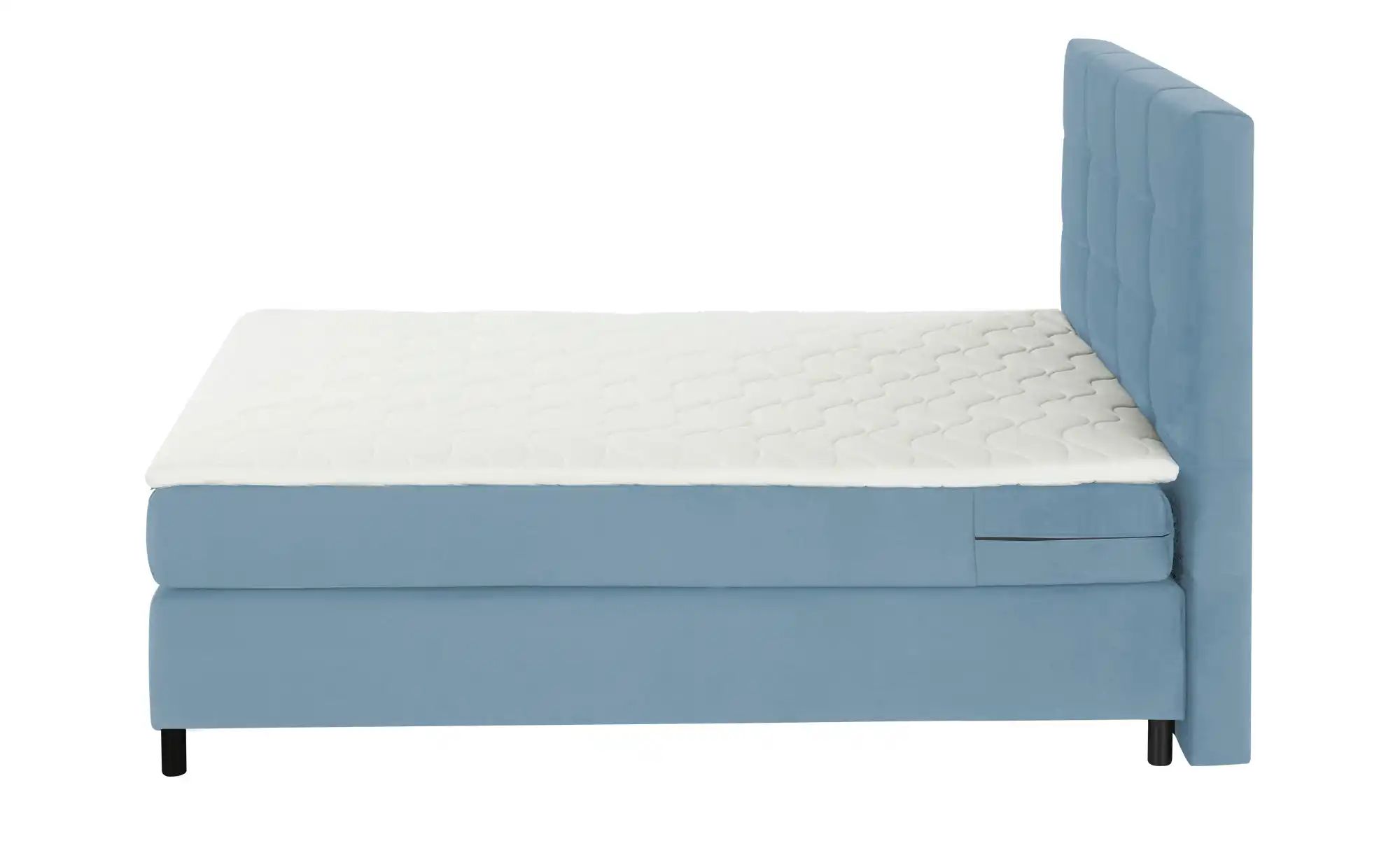 Thumbnail - uno Boxspringbett  Wind ¦ blau ¦ Maße (cm): B: 160 H: 152 Betten > Komfortbetten - Höffner