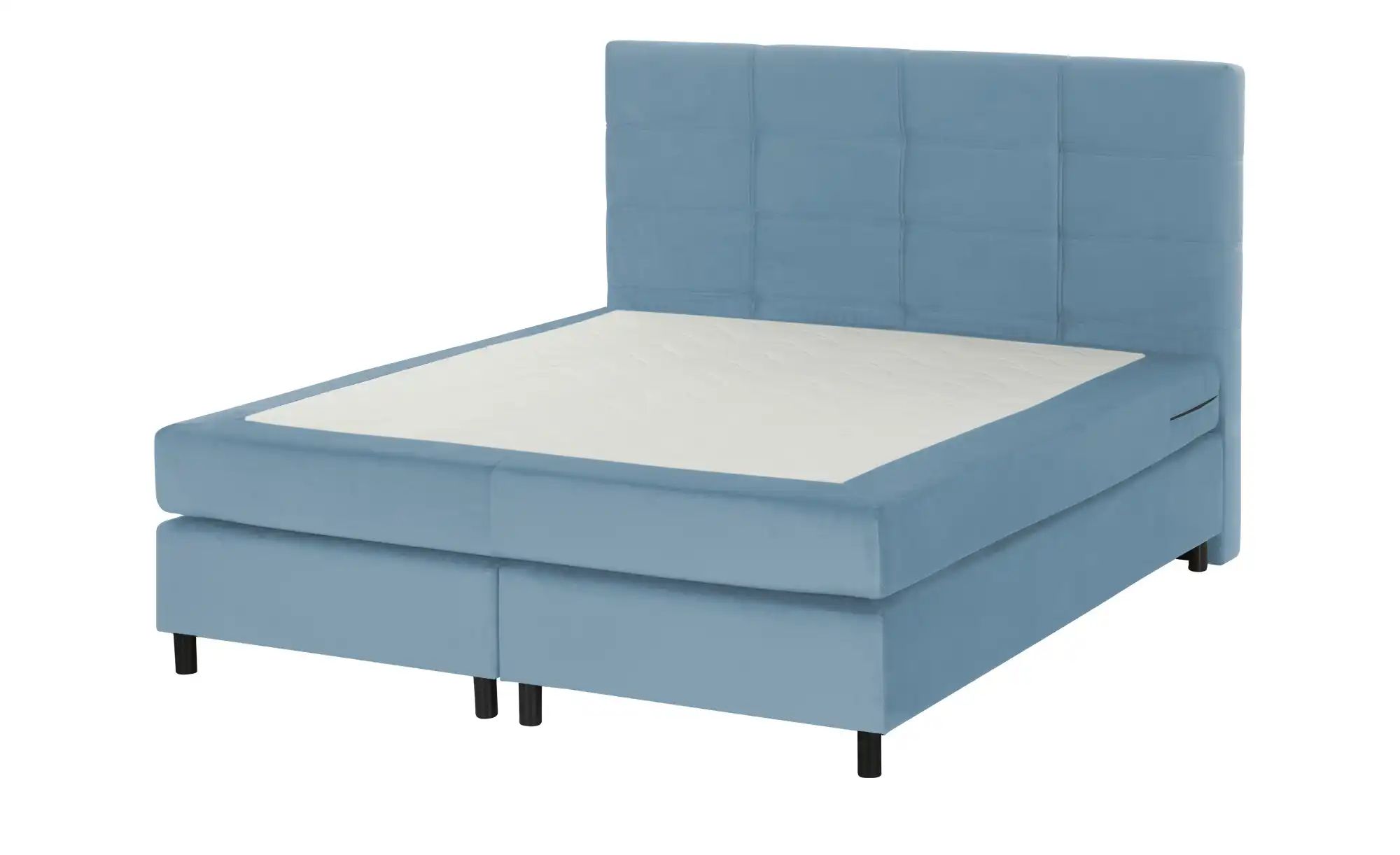 Boxspringbett  Wind ¦ blau ¦ Maße (cm): B: 160 H: 152 Betten > Boxspringbet günstig online kaufen
