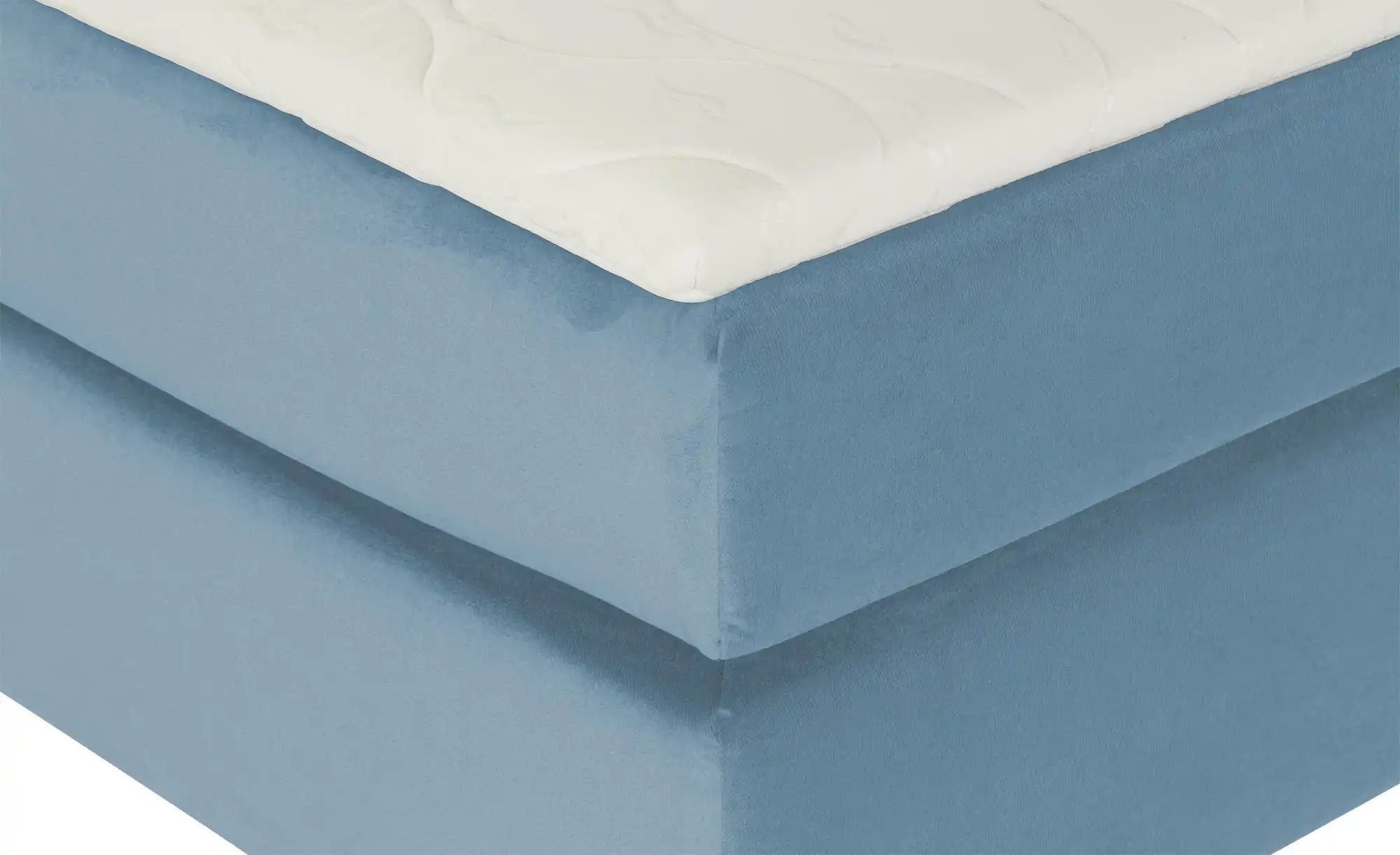 Boxspringbett  Wind ¦ blau ¦ Maße (cm): B: 160 H: 152 Betten > Boxspringbet günstig online kaufen
