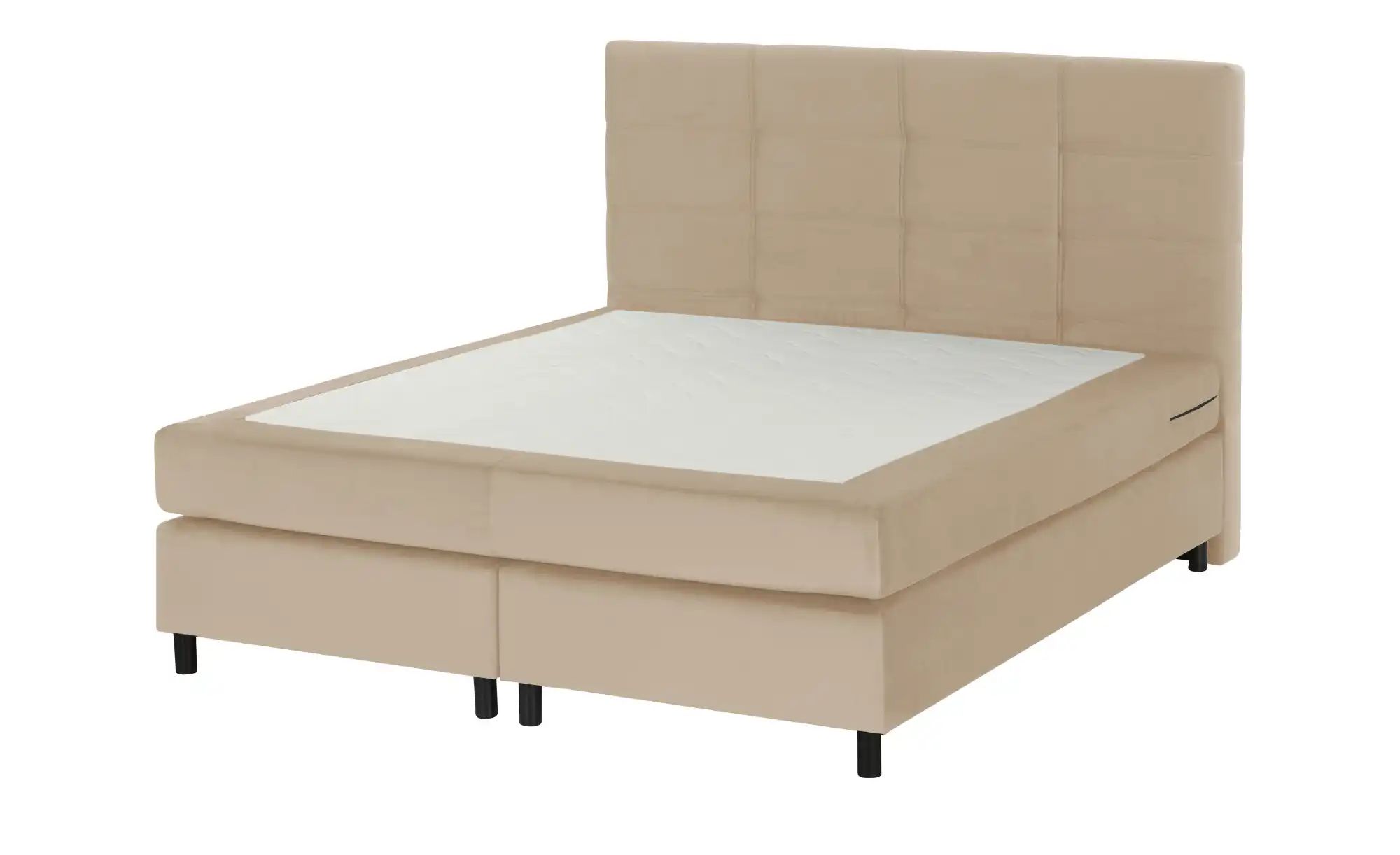 Thumbnail - uno Boxspringbett Wind ¦ beige ¦ Maße (cm): B: 140 H: 152 Betten > Komfortbetten - Höffner