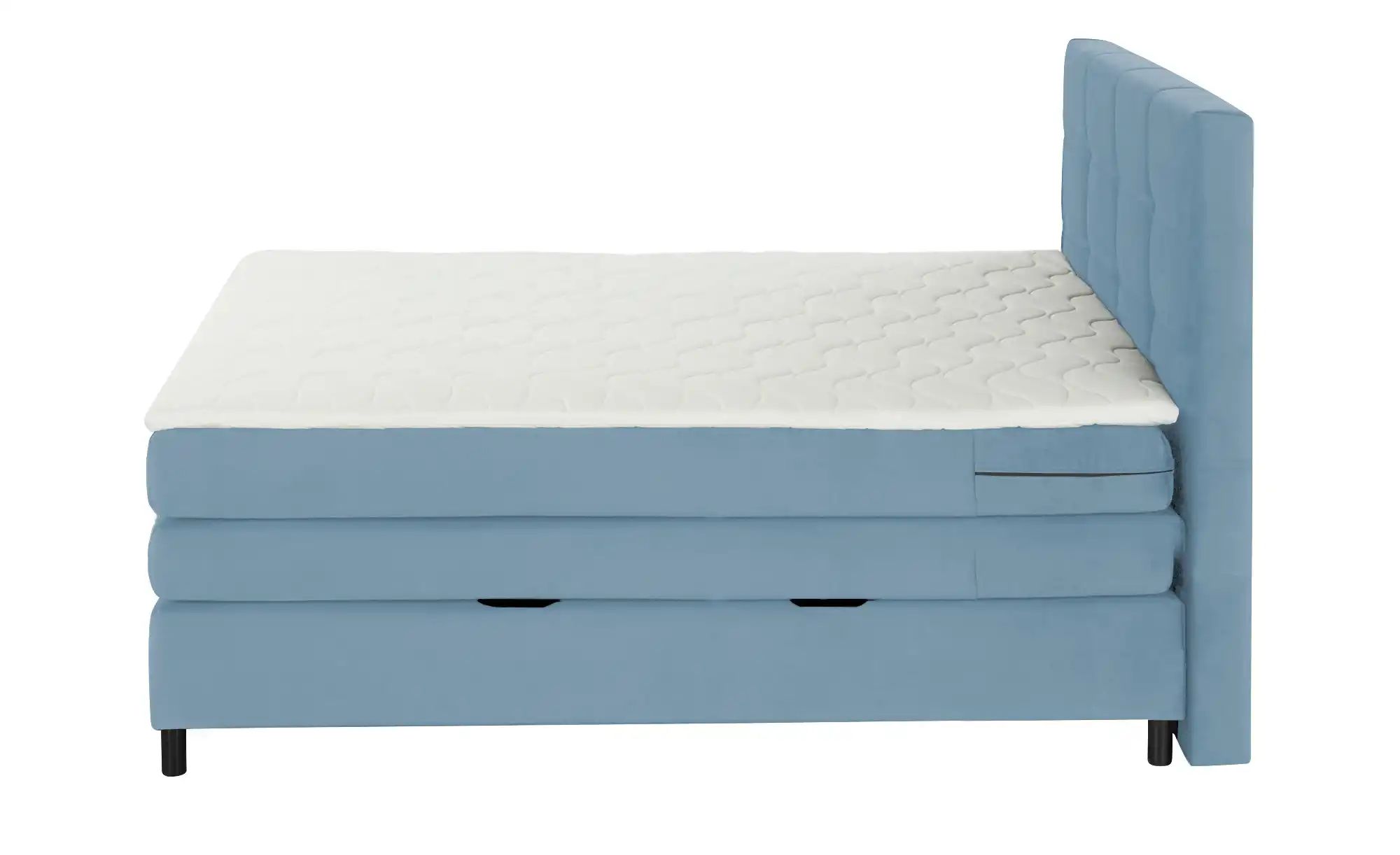 Thumbnail - Boxspringbett Wind ¦ blau ¦ Maße (cm): B: 160 H: 152 Betten > Komfortbetten - Höffner