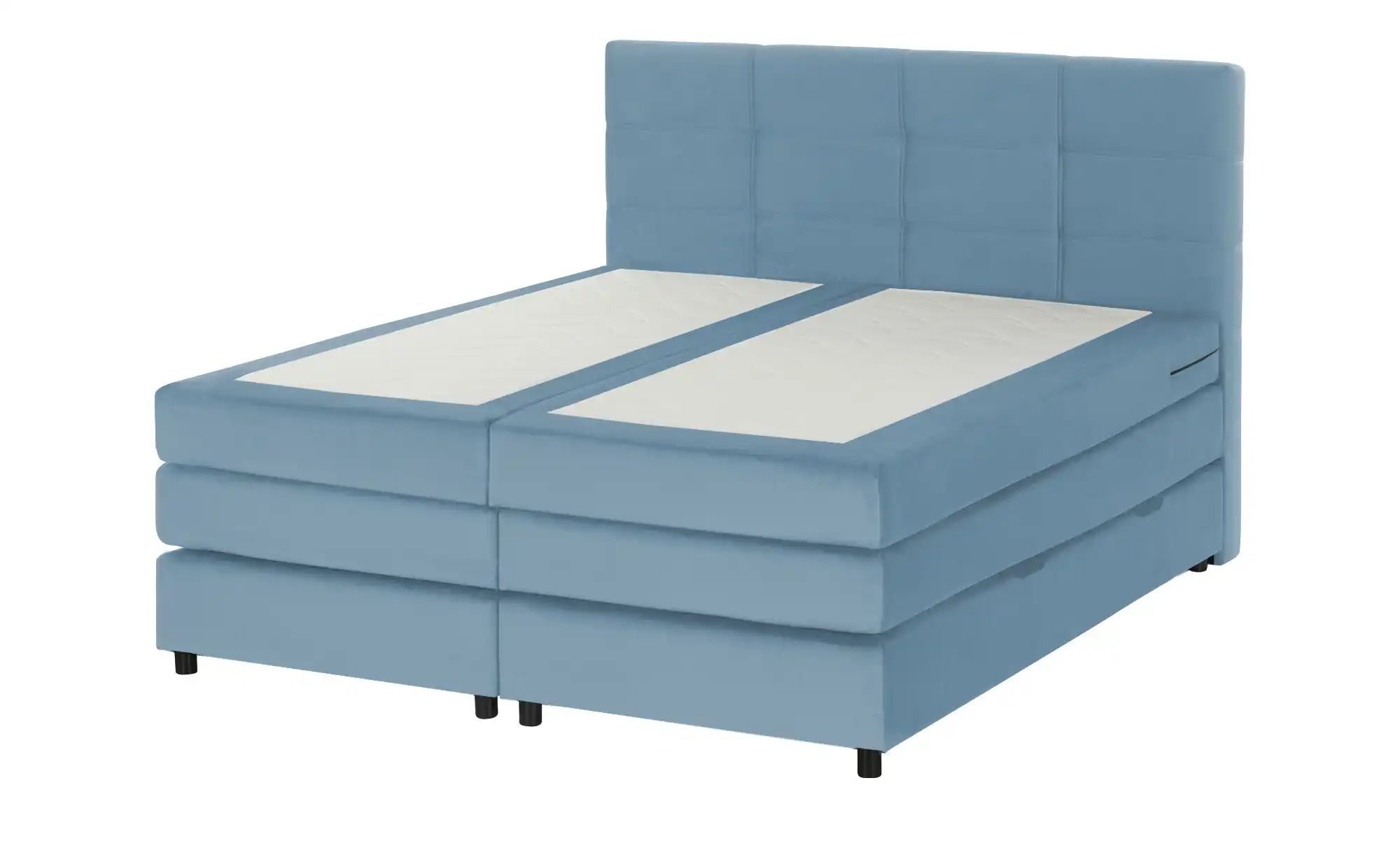 Thumbnail - Boxspringbett Wind ¦ blau ¦ Maße (cm): B: 160 H: 152 Betten > Komfortbetten - Höffner