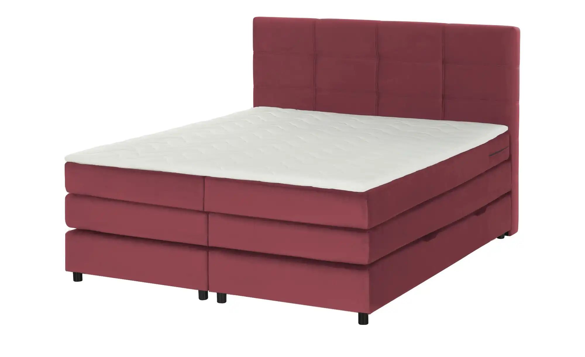 Thumbnail - uno Boxspringbett Wind ¦ rot ¦ Maße (cm): B: 140 H: 152 Betten > Komfortbetten - Höffner