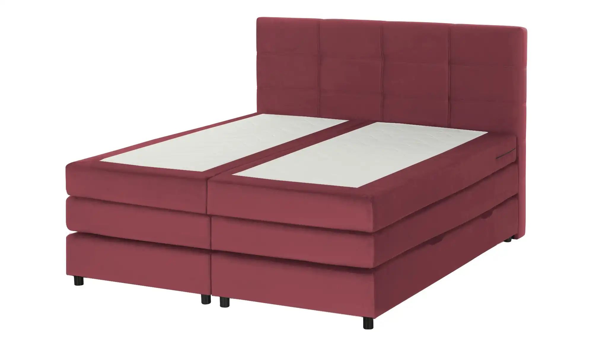 Thumbnail - uno Boxspringbett Wind ¦ rot ¦ Maße (cm): B: 140 H: 152 Betten > Komfortbetten - Höffner