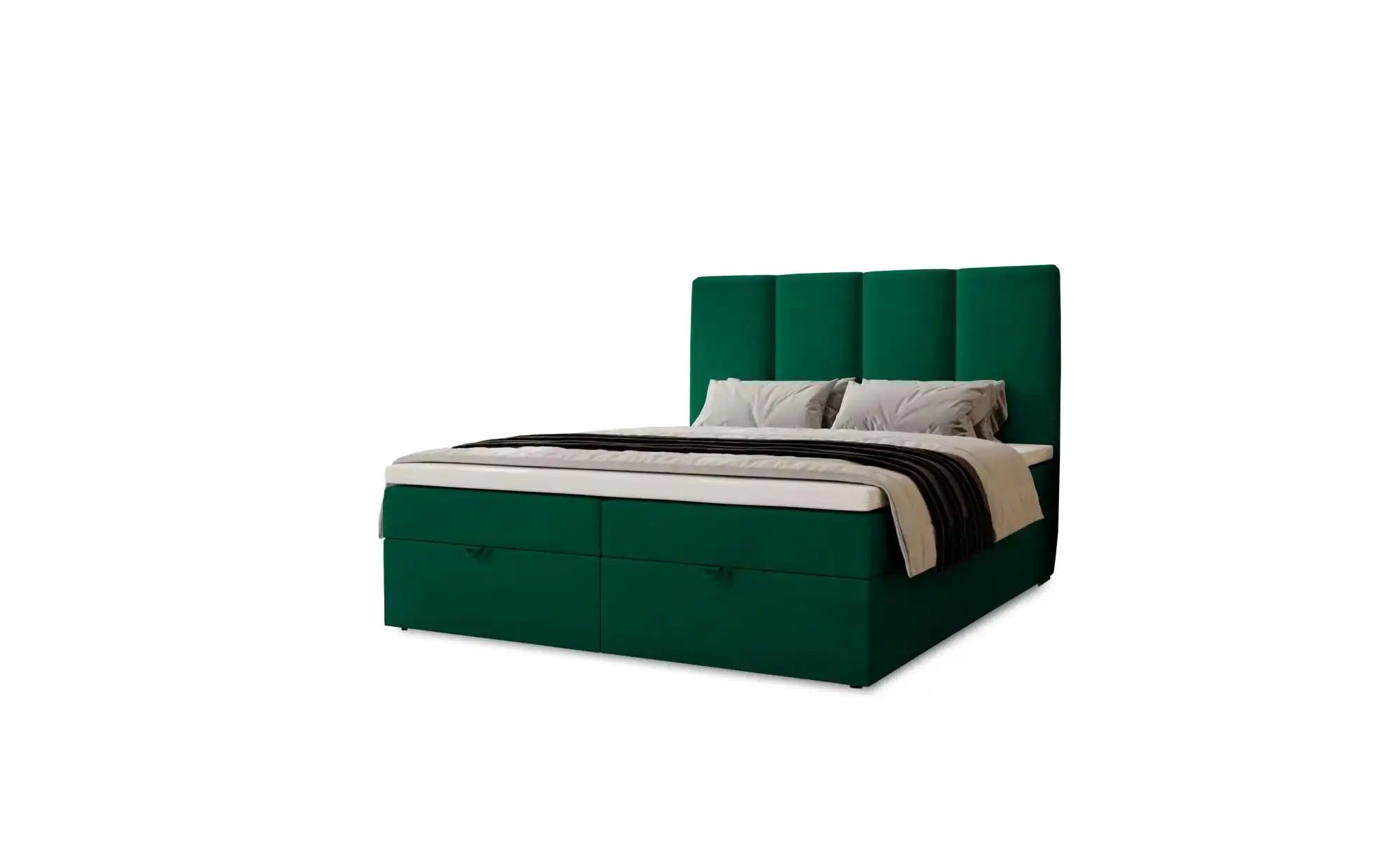 Boxbett mit Stauraum  Macclesfield ¦ grün ¦ Maße (cm): B: 121 H: 110 Betten günstig online kaufen