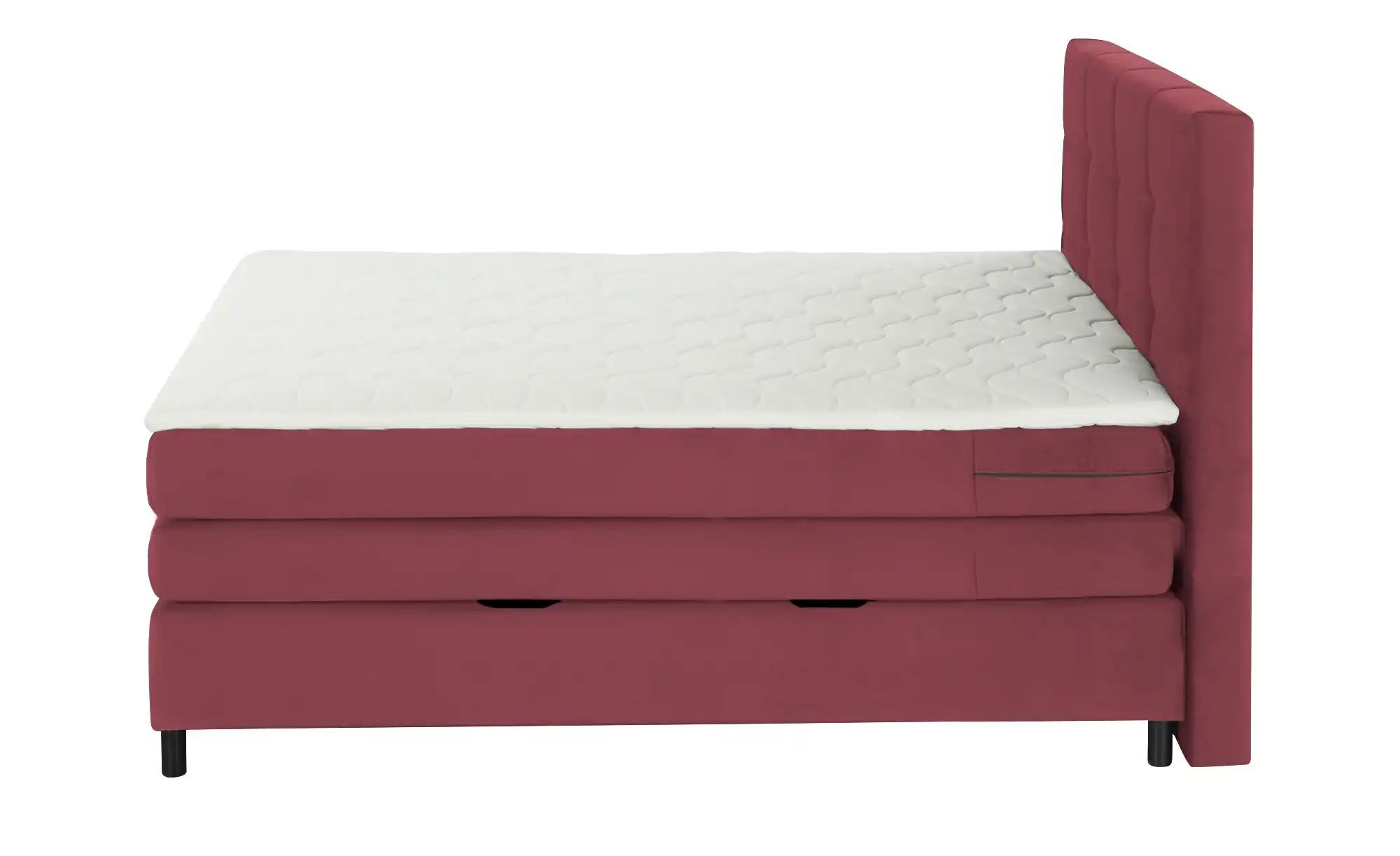 Thumbnail - Boxspringbett Wind ¦ rot ¦ Maße (cm): B: 180 H: 152 Betten > Komfortbetten - Höffner