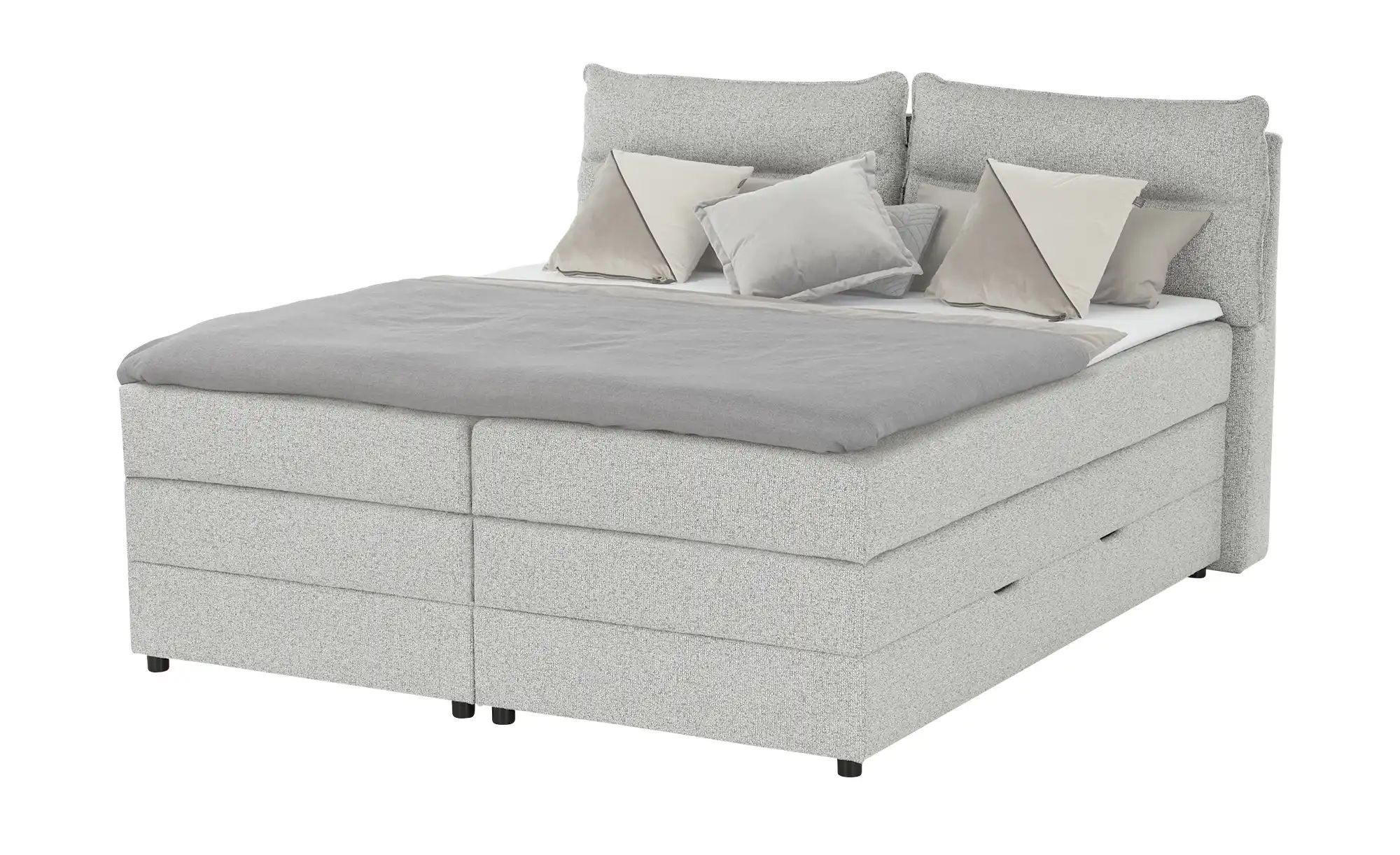 Boxspringbett mit Bettkasten Neto ¦ grau ¦ Maße (cm): B: 173 H: 109 Betten günstig online kaufen