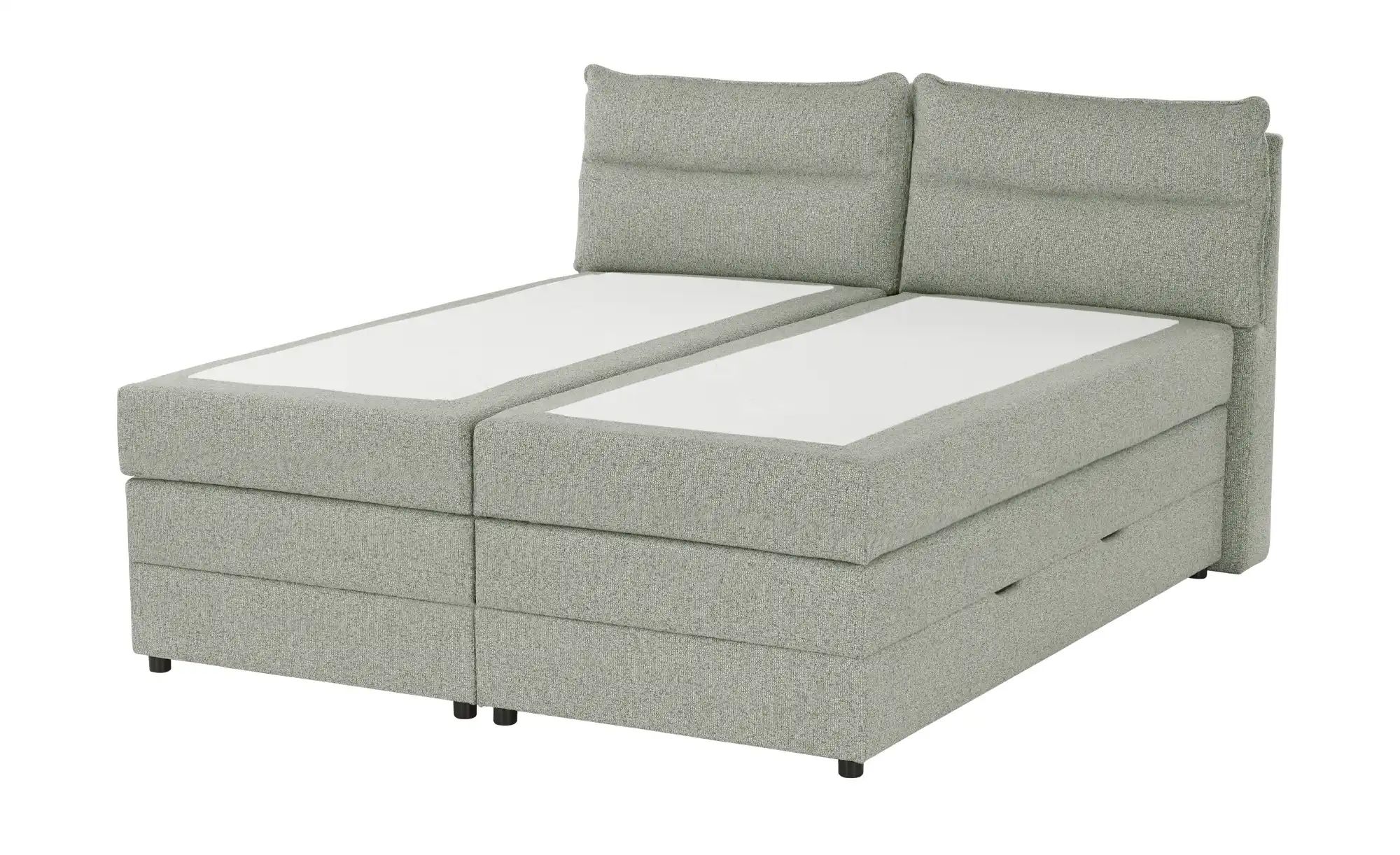 Thumbnail - Boxspringbett mit Bettkasten Neto ¦ grün ¦ Maße (cm): B: 153 H: 109 Betten > Komfortbetten - Höffner