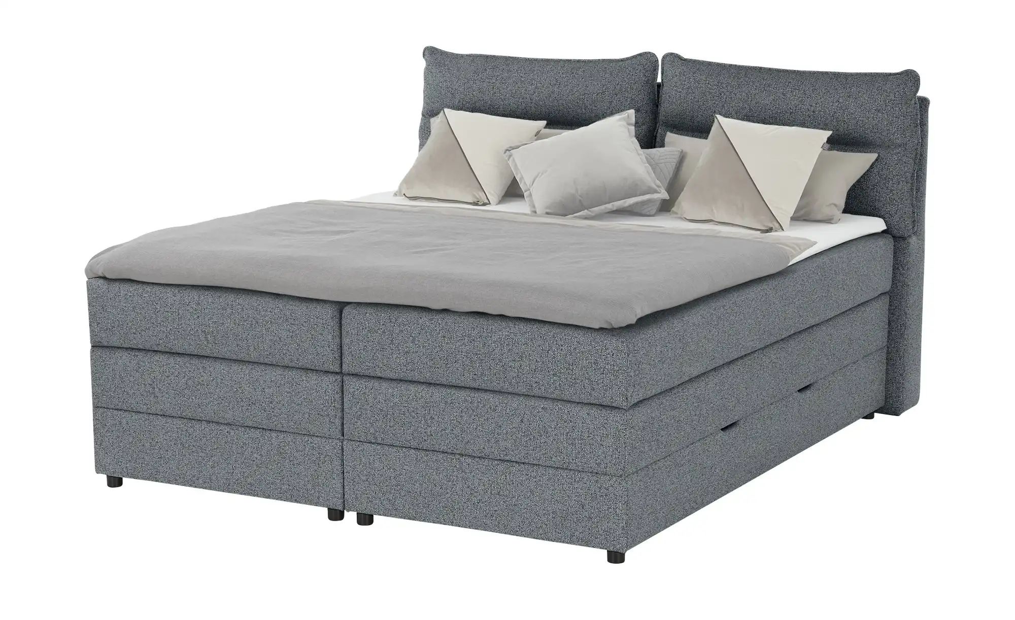 Boxspringbett mit Bettkasten Neto ¦ blau ¦ Maße (cm): B: 173 H: 109 Betten günstig online kaufen