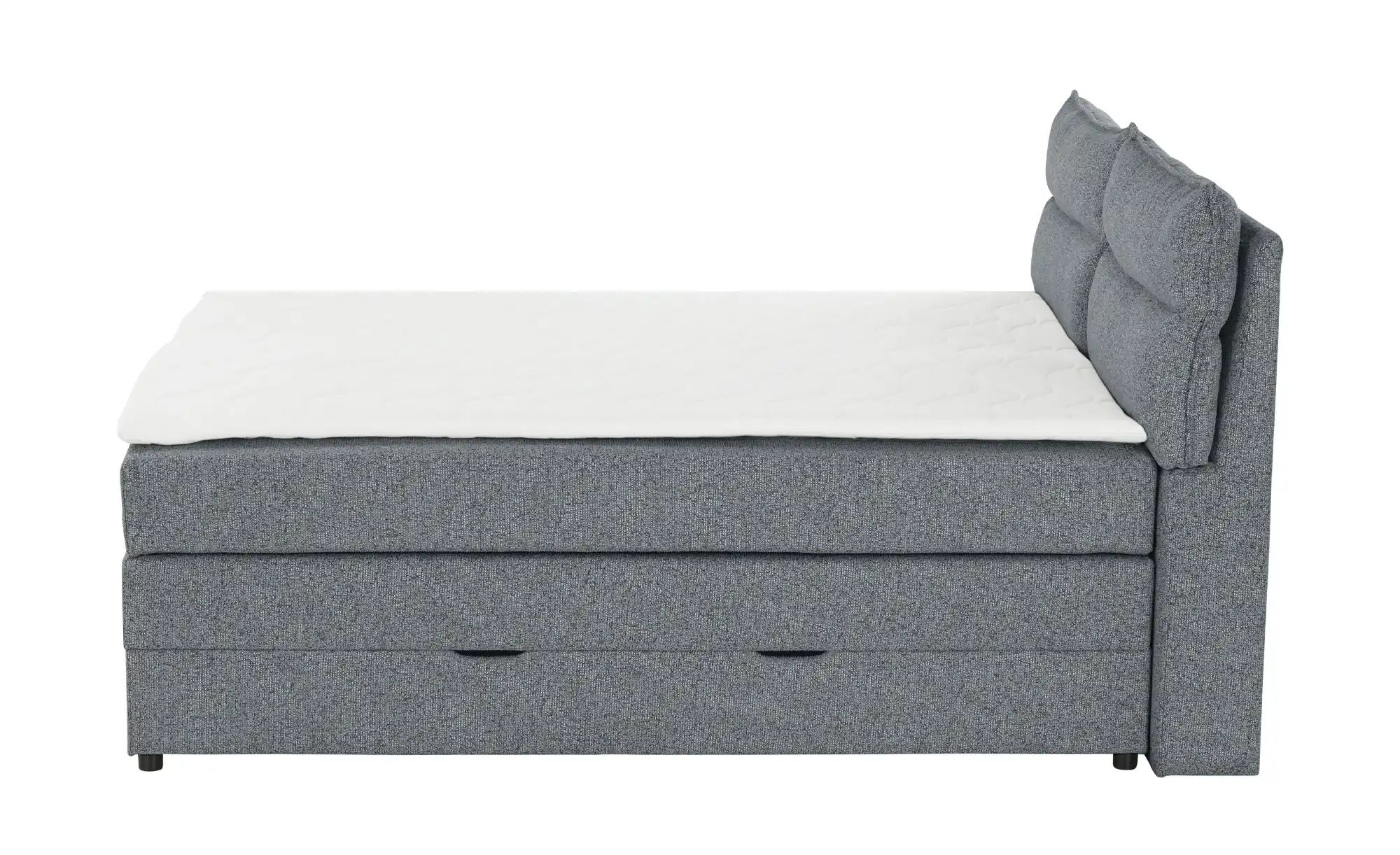 Boxspringbett mit Bettkasten Neto ¦ blau ¦ Maße (cm): B: 193 H: 109 Betten günstig online kaufen