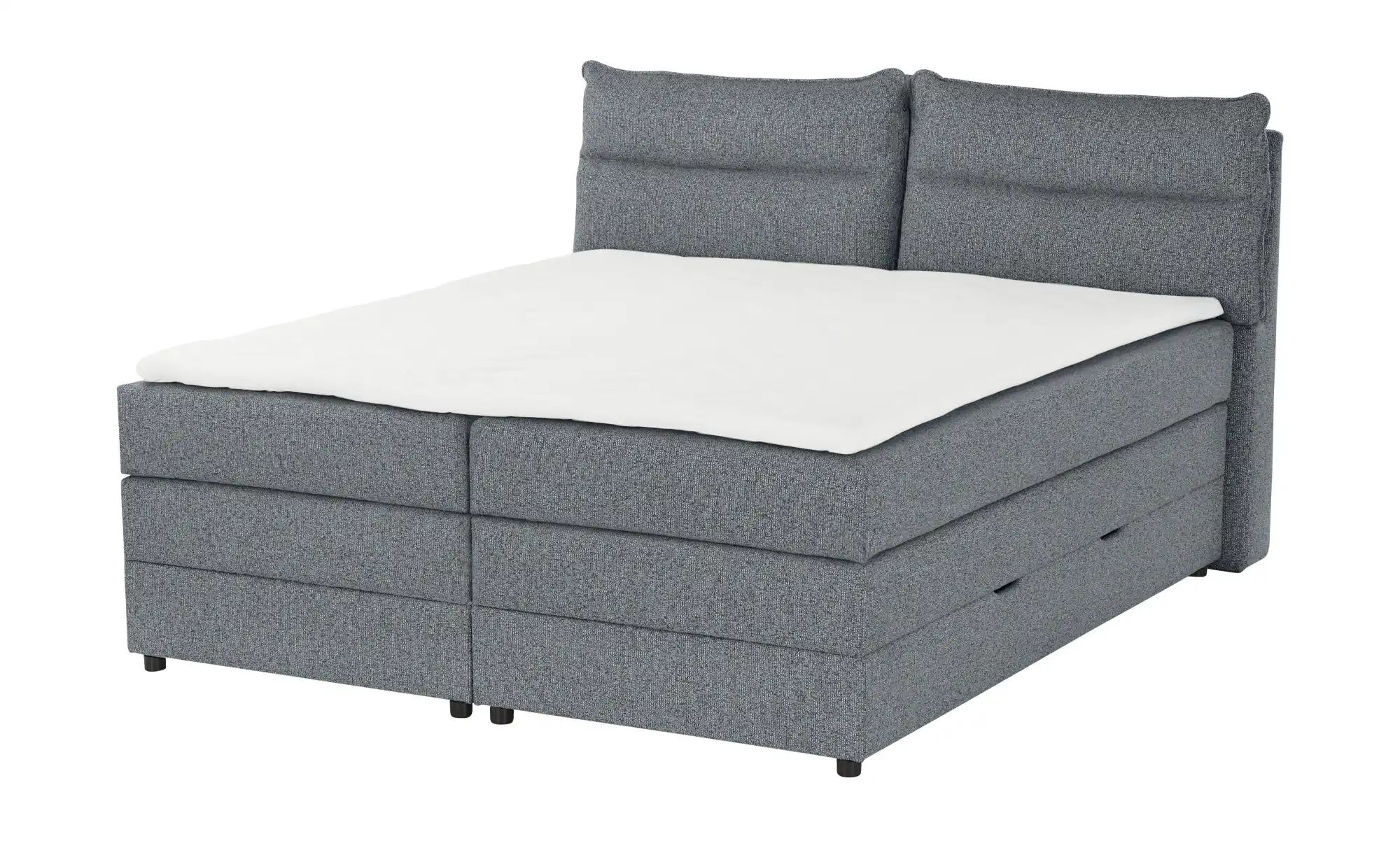 Thumbnail - Boxspringbett mit Bettkasten Neto ¦ blau ¦ Maße (cm): B: 193 H: 109 Betten > Boxspringbetten - Höffner