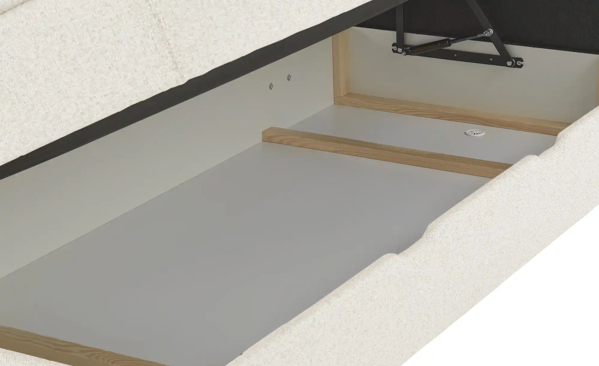 Thumbnail - Boxspringbett mit Bettkasten Neto ¦ beige ¦ Maße (cm): B: 173 H: 109 Betten > Boxspringbetten - Höffner