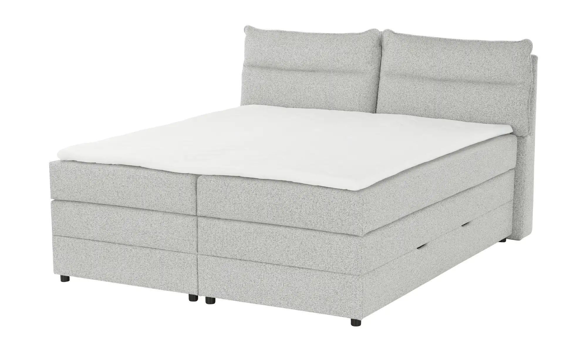 Thumbnail - Boxspringbett mit Bettkasten Neto ¦ grau ¦ Maße (cm): B: 153 H: 109 Betten > Komfortbetten - Höffner