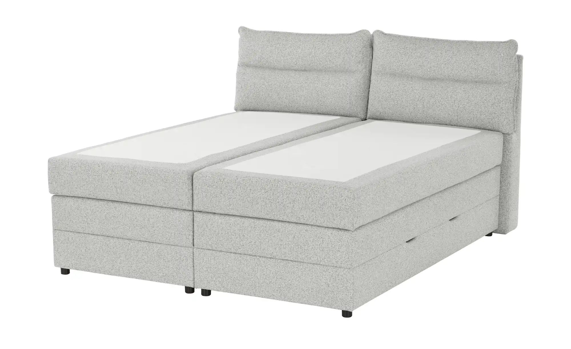 Thumbnail - Boxspringbett mit Bettkasten Neto ¦ grau ¦ Maße (cm): B: 153 H: 109 Betten > Komfortbetten - Höffner