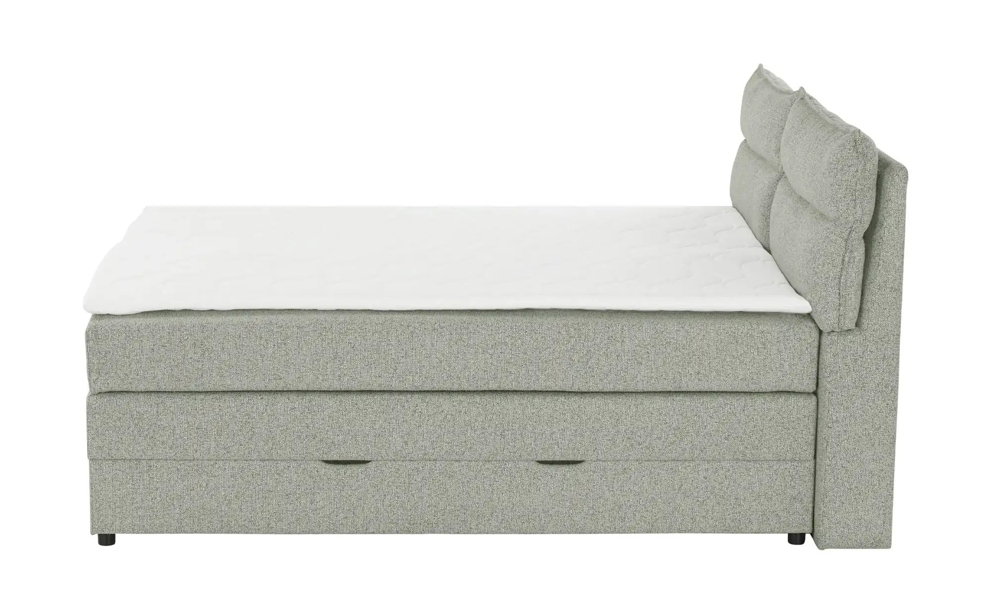Thumbnail - Boxspringbett mit Bettkasten Neto ¦ grün ¦ Maße (cm): B: 173 H: 109 Betten > Boxspringbetten - Höffner