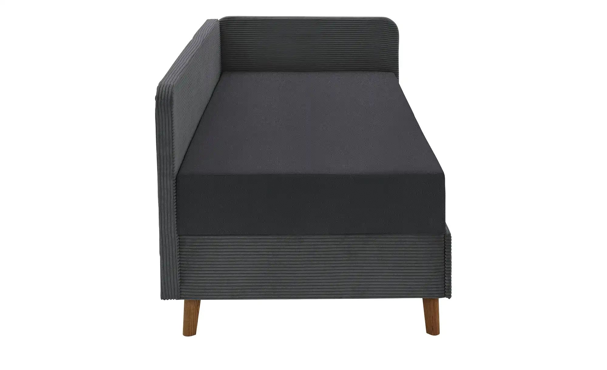 Polsterliege in Cord Carlotta ¦ grau ¦ Maße (cm): B: 150 H: 84 Polstermöbel günstig online kaufen