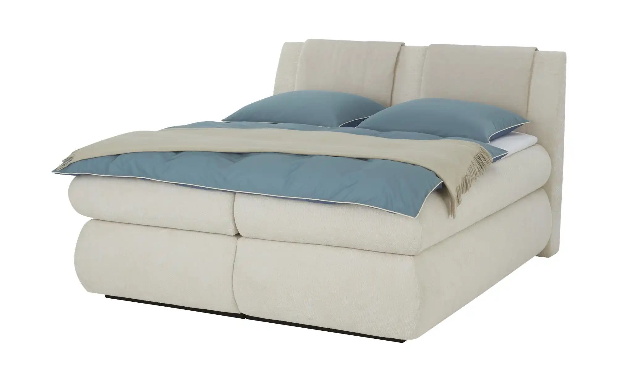 Boxspringbett mit Stauraum  Premium ¦ beige ¦ Maße (cm): B: 193 H: 126 Bett günstig online kaufen