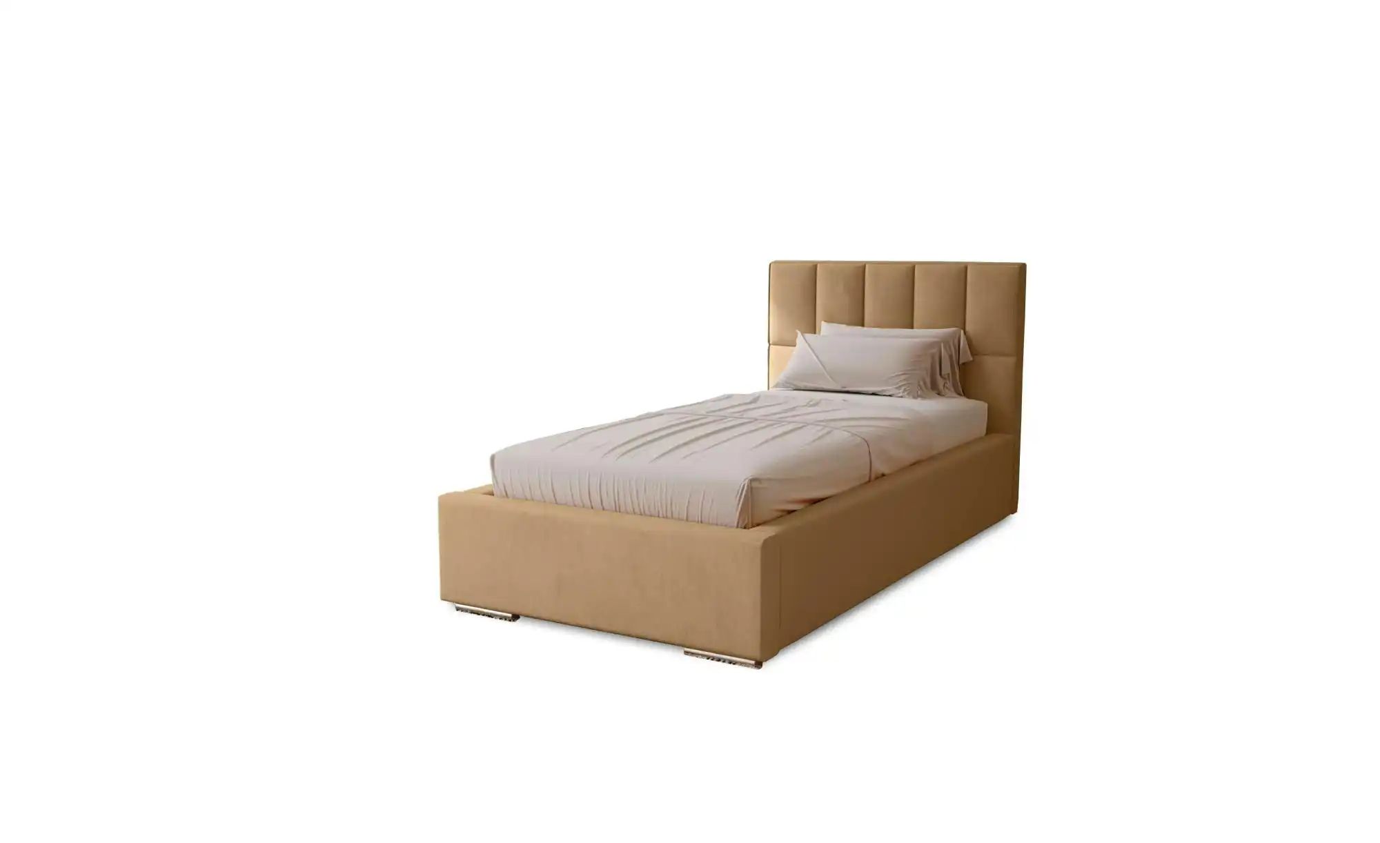 Polsterbett mit Stauraum Draven ¦ beige ¦ Maße (cm): B: 105 H: 100 Betten > günstig online kaufen