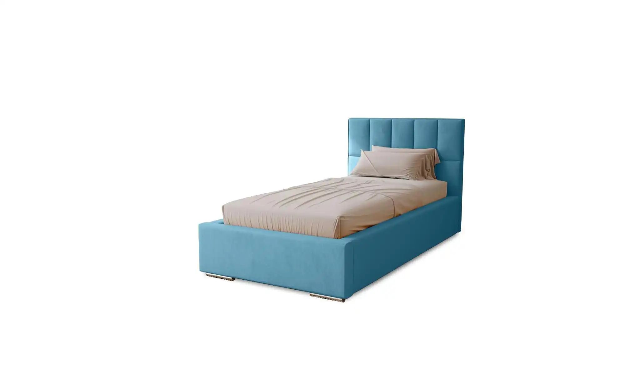 Polsterbett mit Stauraum Draven ¦ blau ¦ Maße (cm): B: 115 H: 100 Betten > günstig online kaufen