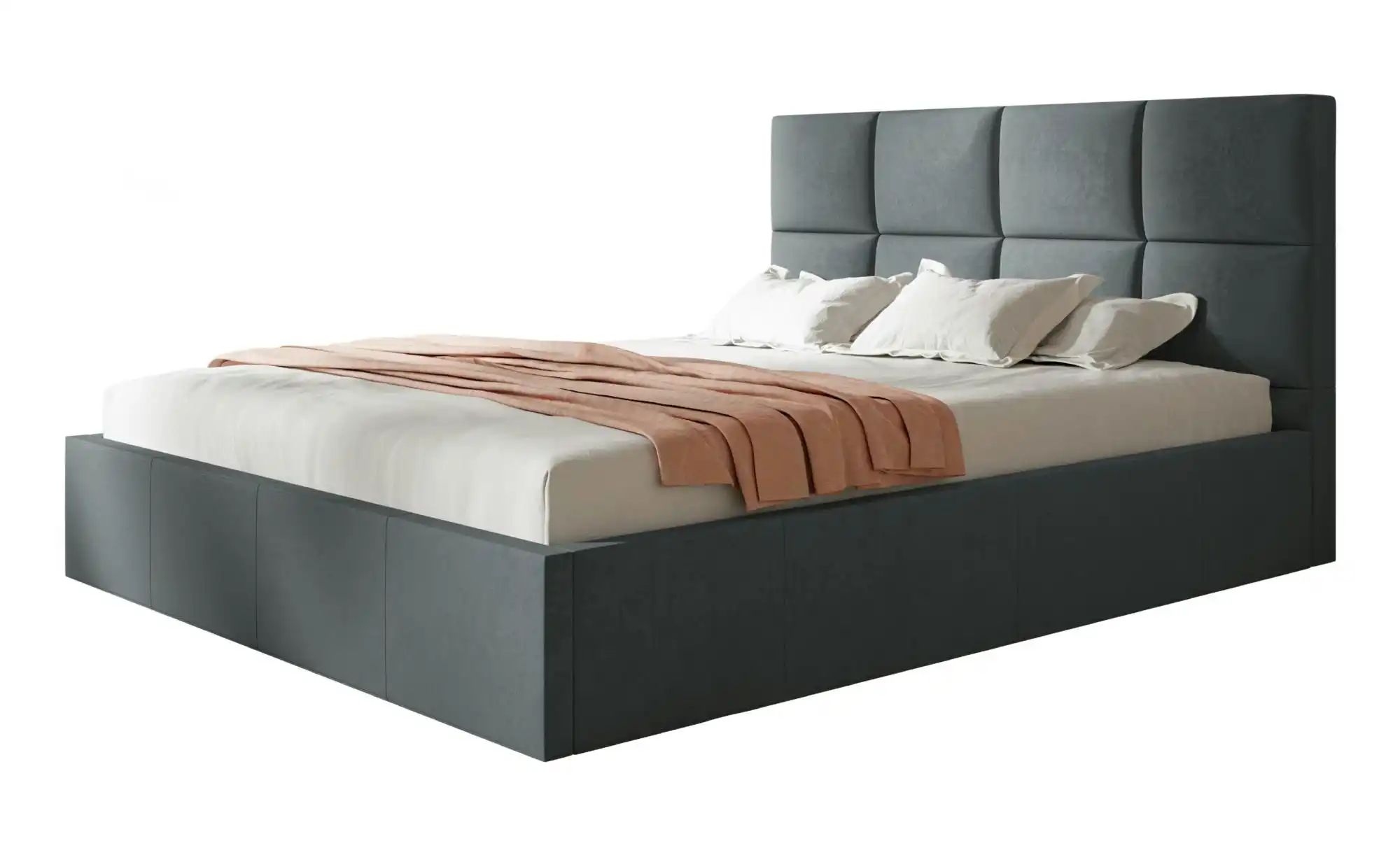 Polsterbett mit Stauraum Slimbridge ¦ grau ¦ Maße (cm): B: 128 H: 90 Betten günstig online kaufen