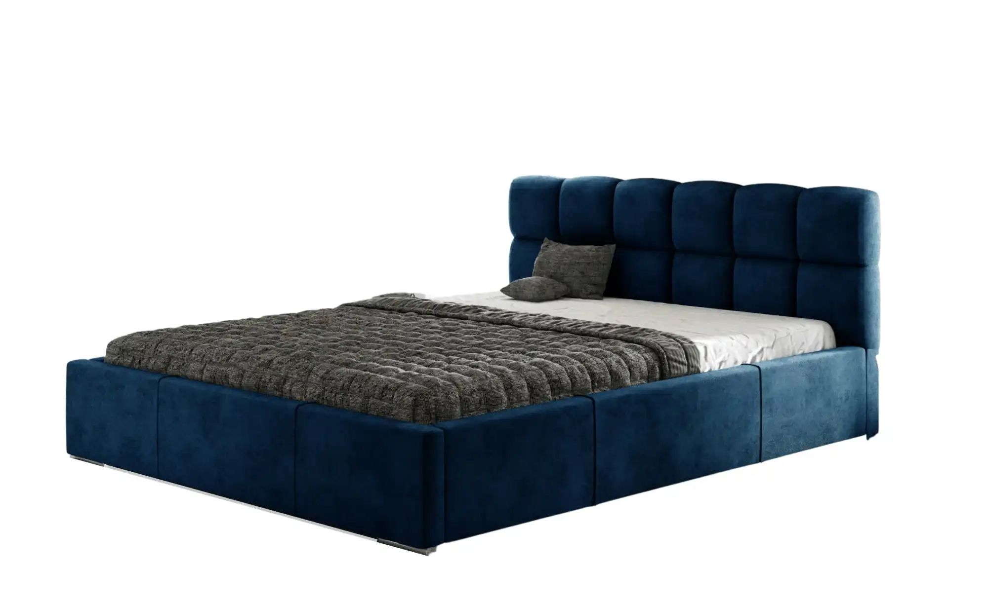 Polsterbett mit Stauraum Paignton ¦ blau ¦ Maße (cm): B: 176,5 H: 95 Betten günstig online kaufen