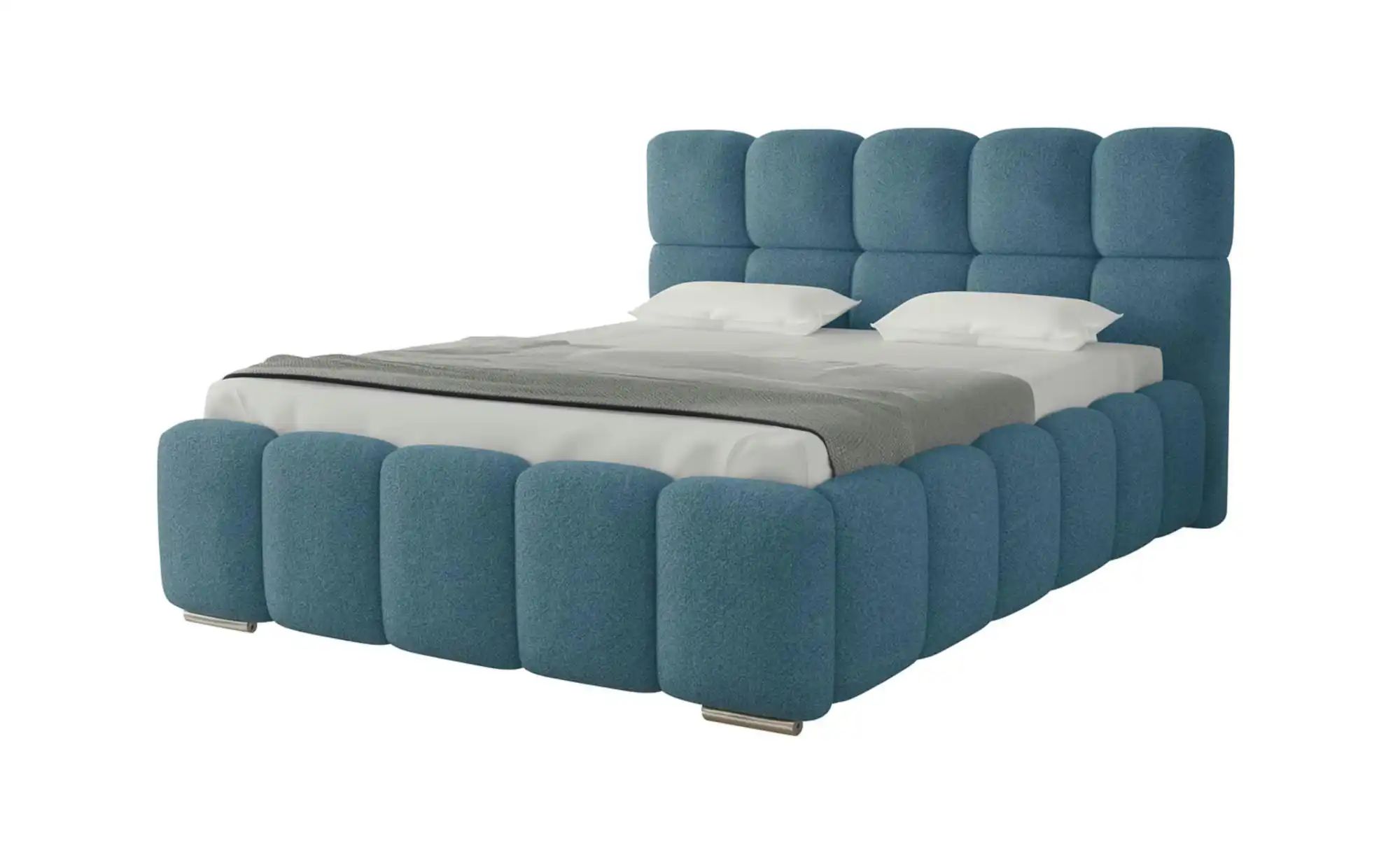 Polsterbett mit Stauraum Lowestoft ¦ blau ¦ Maße (cm): B: 160 H: 112 Betten günstig online kaufen