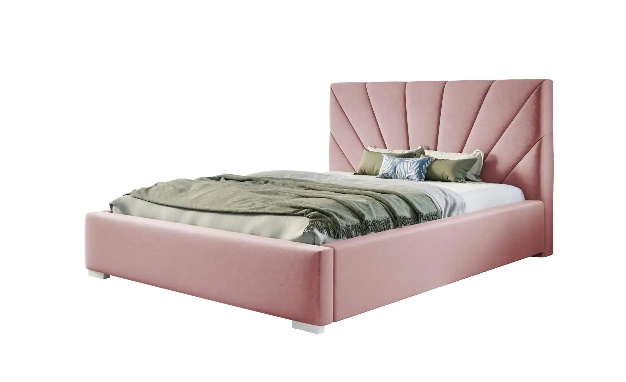 Polsterbett mit Stauraum Slough ¦ rosa/pink ¦ Maße (cm): B: 180 H: 104 Bett günstig online kaufen