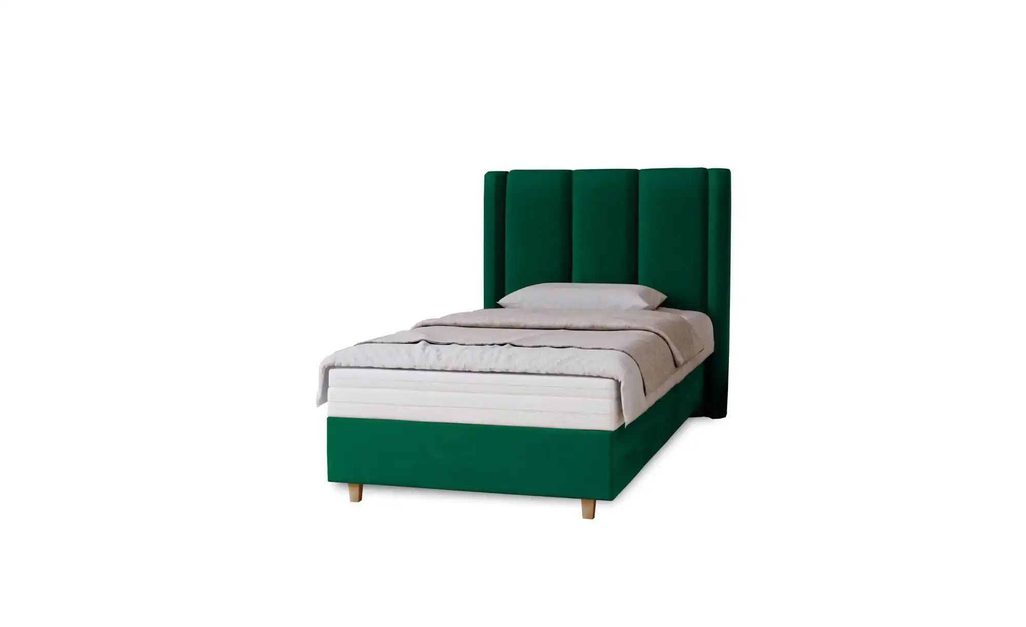 Boxbett mit Matratze Madeley ¦ grün ¦ Maße (cm): B: 110 H: 110 Betten > Pol günstig online kaufen