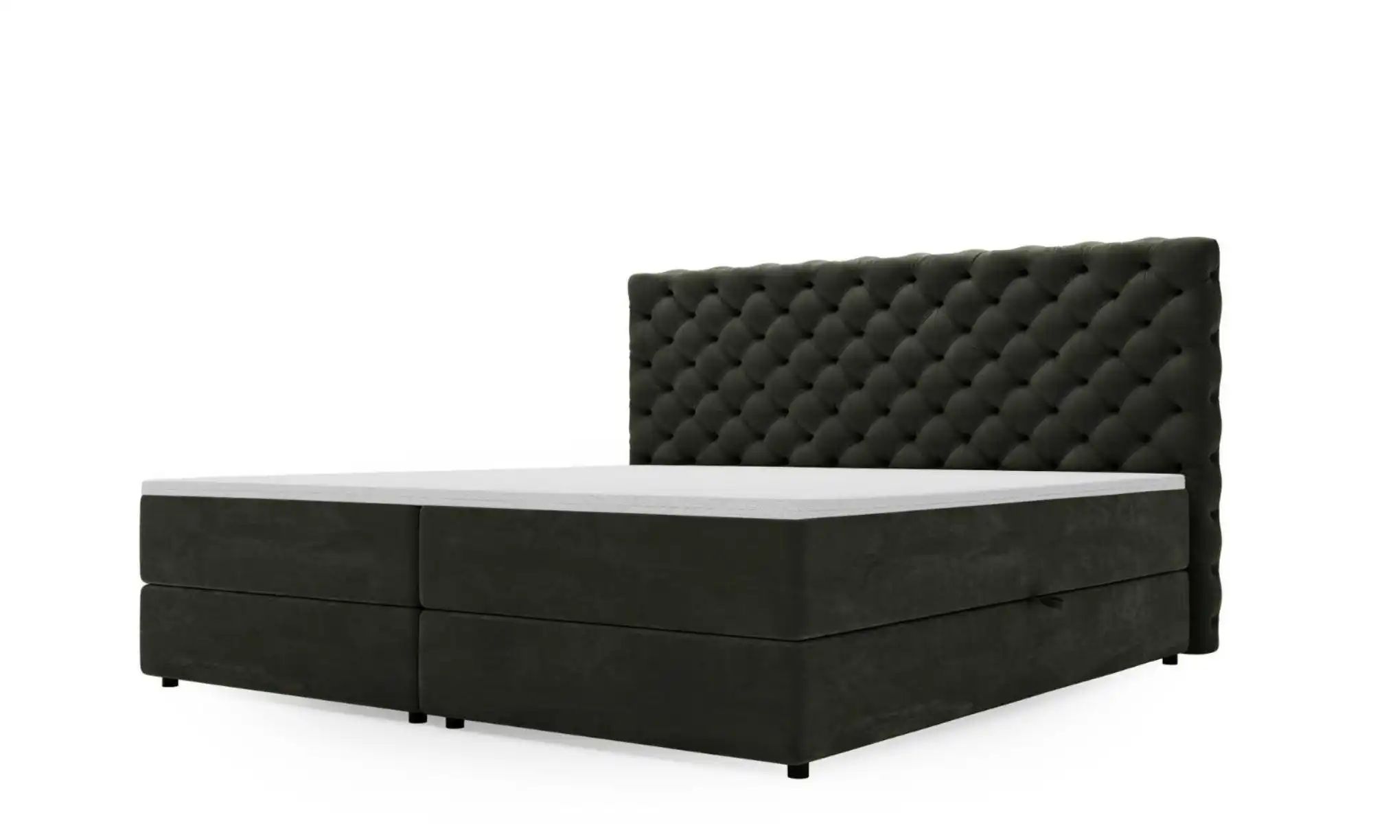 Boxbett mit Stauraum Belford ¦ grau ¦ Maße (cm): H: 119 Betten > Komfortbet günstig online kaufen
