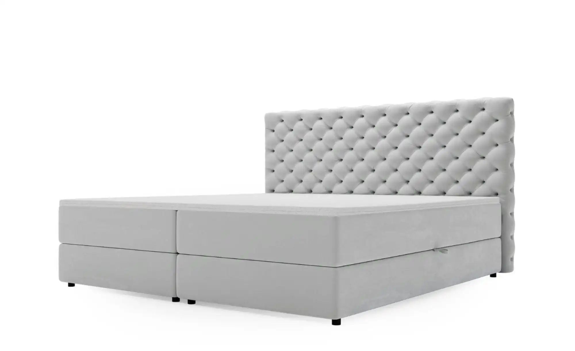 Boxbett mit Stauraum Belford ¦ grau ¦ Maße (cm): H: 119 Betten > Komfortbet günstig online kaufen