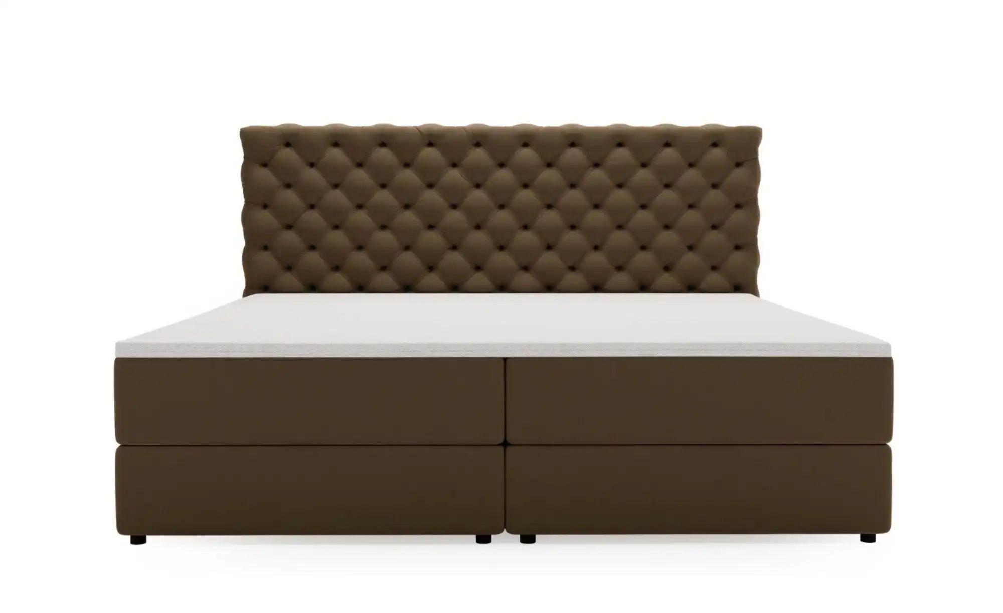 Boxbett mit Stauraum Belford ¦ braun ¦ Maße (cm): H: 119 Betten > Komfortbe günstig online kaufen