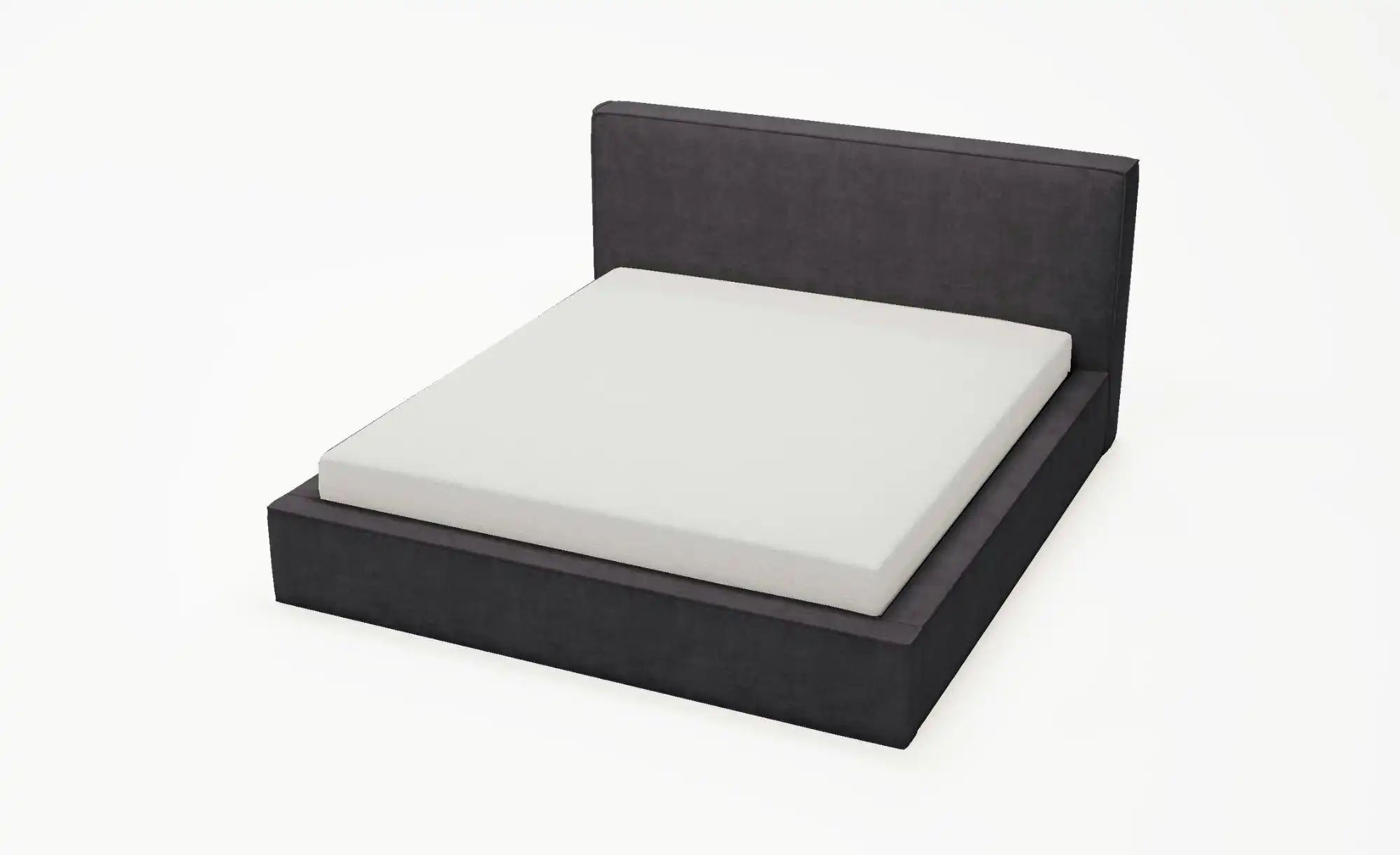 Polsterbett mit Stauraum Malton ¦ grau ¦ Maße (cm): B: 155 H: 100 Betten > günstig online kaufen