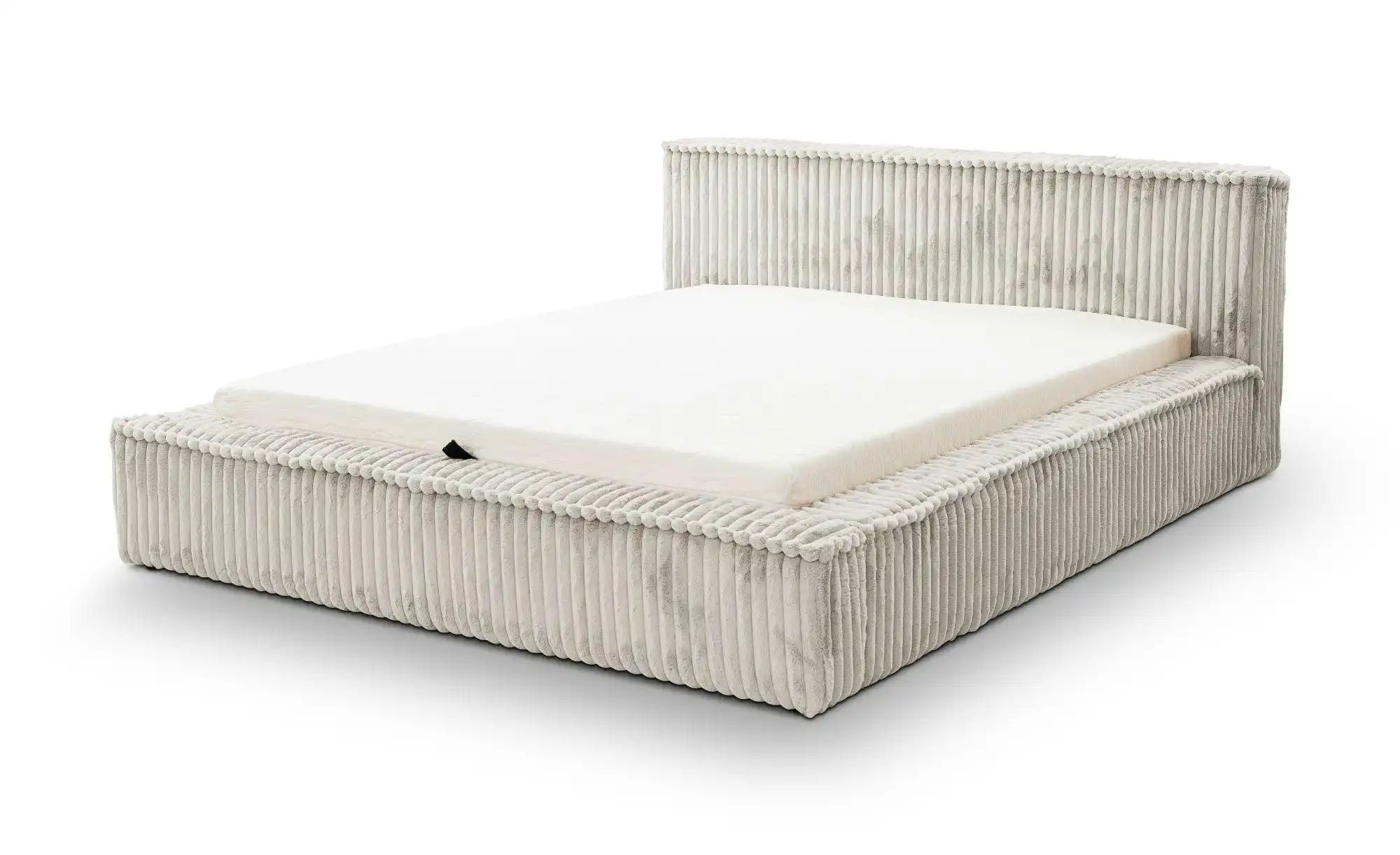 Polsterbett mit Stauraum Langport ¦ grau ¦ Maße (cm): B: 215 H: 85 Betten > günstig online kaufen
