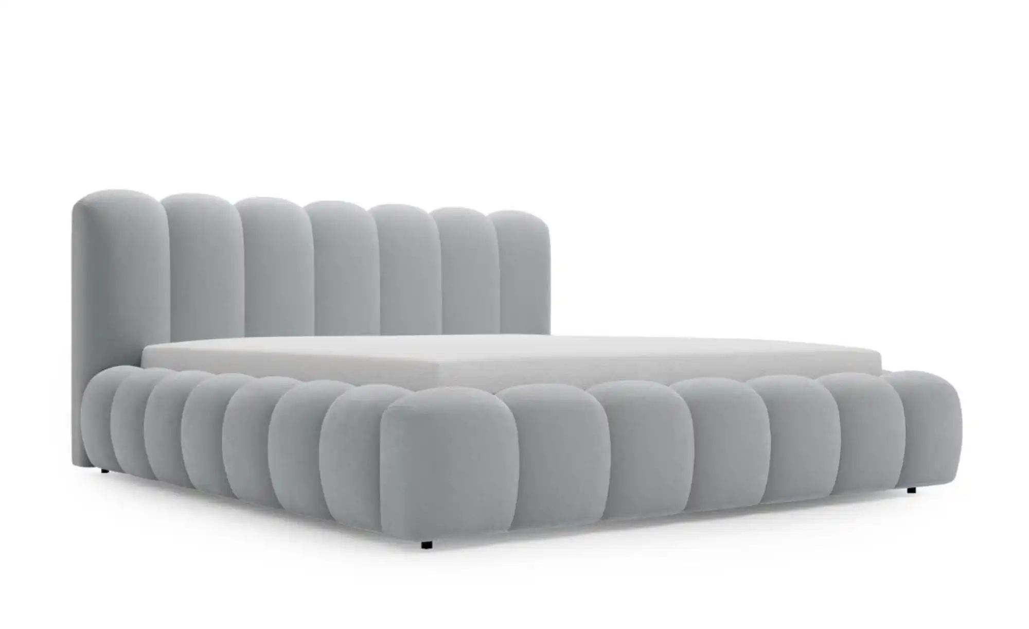 Polsterbett mit Stauraum Avianna ¦ grau ¦ Maße (cm): B: 202 H: 93 Betten > günstig online kaufen