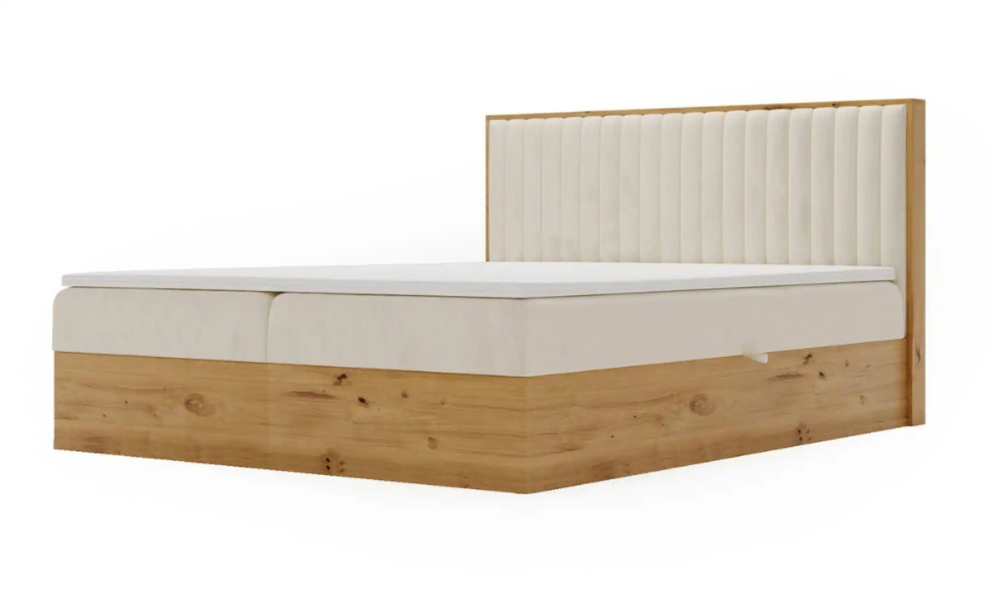 Boxbett mit Stauraum Forres ¦ beige ¦ Maße (cm): B: 165 H: 100 Betten > Pol günstig online kaufen