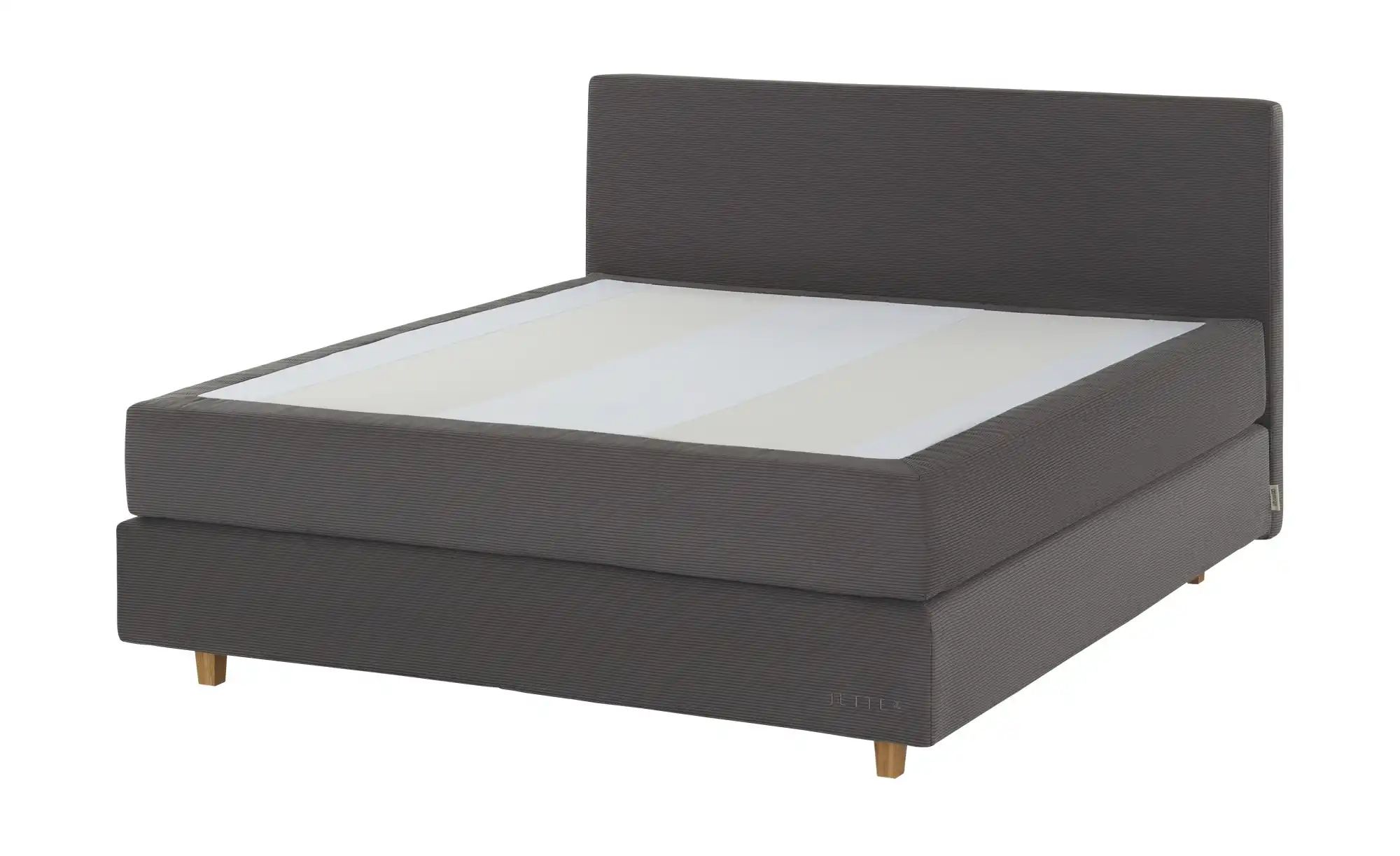 Thumbnail - Jette Home Boxspringbett  Jette Flex ¦ grau ¦ Maße (cm): B: 185 H: 110,5 Betten > Boxspringbetten - Höffner