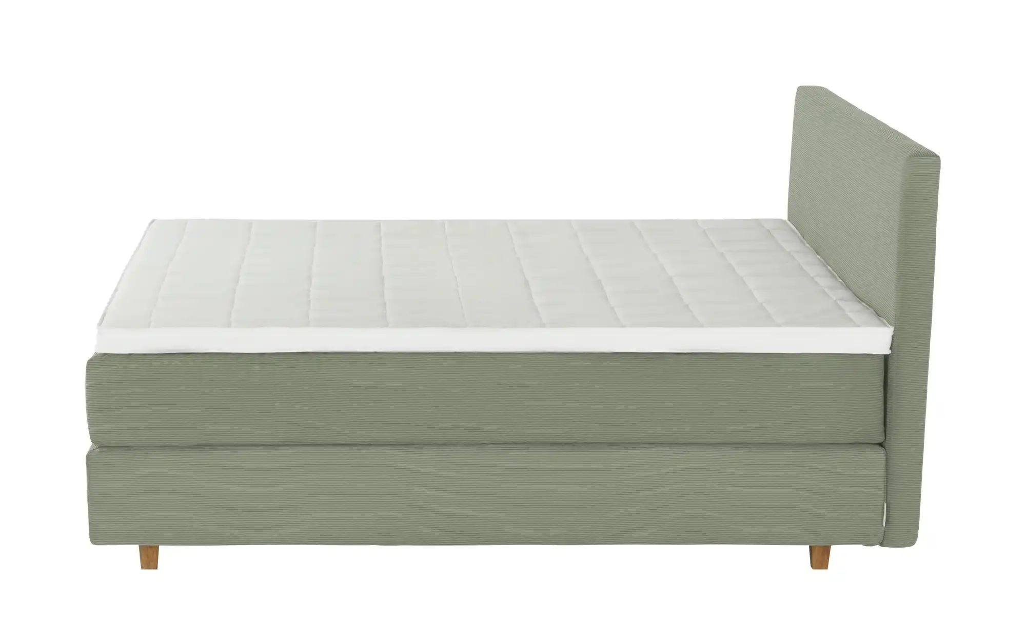 Jette Home Boxspringbett  Jette Flex ¦ grün ¦ Maße (cm): B: 145 H: 120,5 Be günstig online kaufen