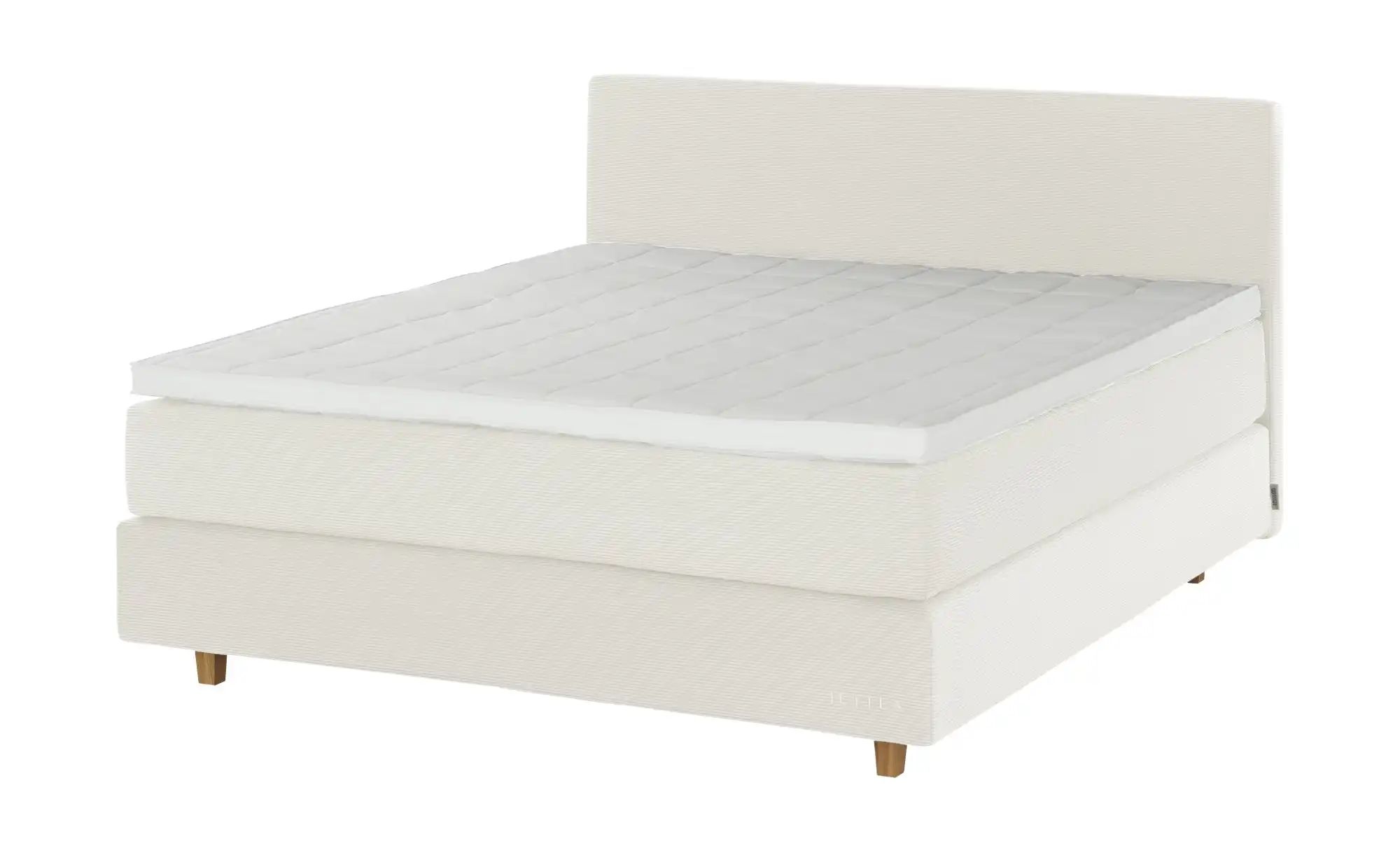 Jette Home Boxspringbett  Jette Flex ¦ creme ¦ Maße (cm): B: 145 H: 120,5 B günstig online kaufen