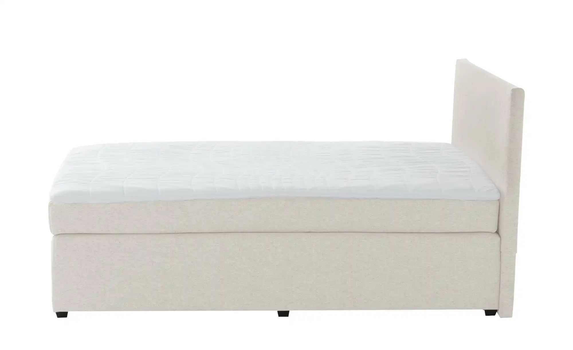 Boxspringbett mit Matratze und Topper  H3 Duke ¦ creme ¦ Maße (cm): B: 147 günstig online kaufen