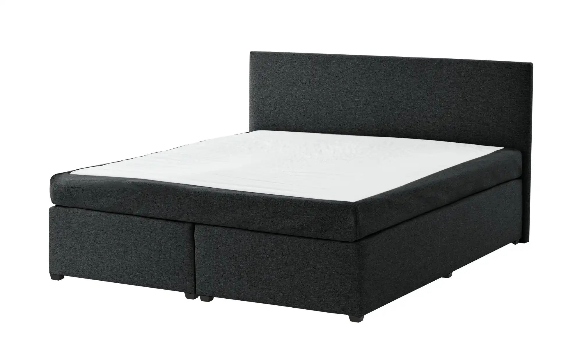 Boxspringbett mit Matratze und Topper  H3 Duke ¦ schwarz ¦ Maße (cm): B: 18 günstig online kaufen