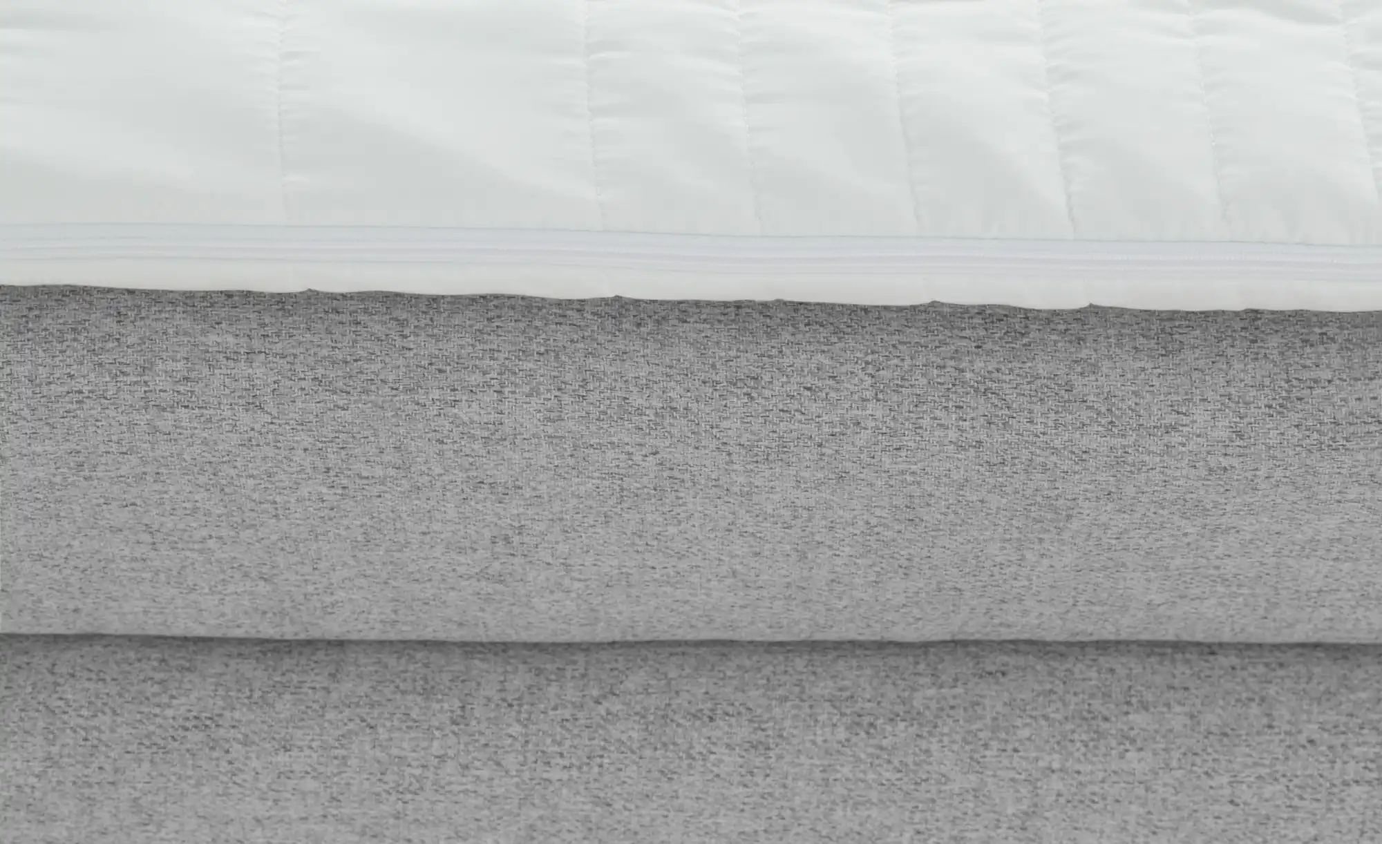 Boxspringbett mit Matratze und Topper  H3 Duke ¦ grau ¦ Maße (cm): B: 187 H günstig online kaufen