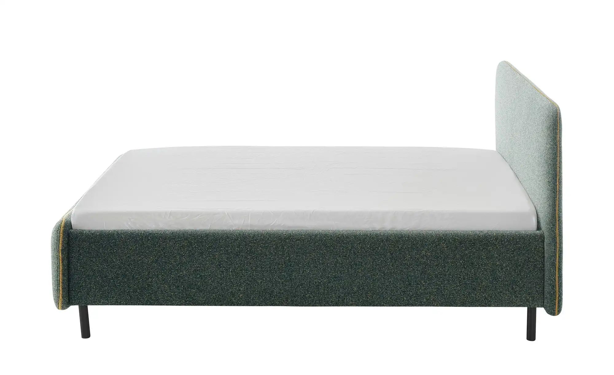 Polsterbett in meliertem Webstoff Primo ¦ grün ¦ Maße (cm): B: 160 H: 105 B günstig online kaufen